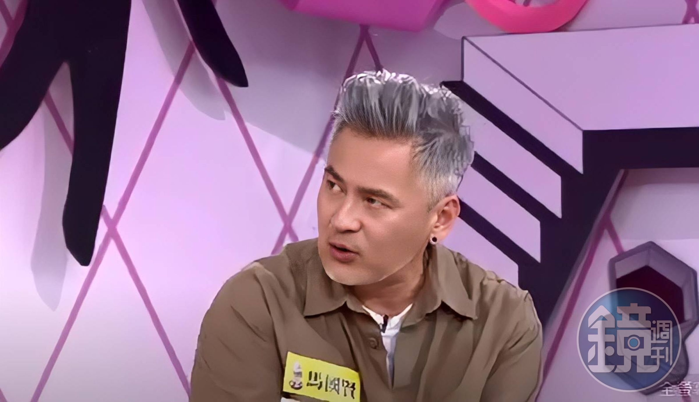 馬國賢日前上節目錄影。(三立提供)