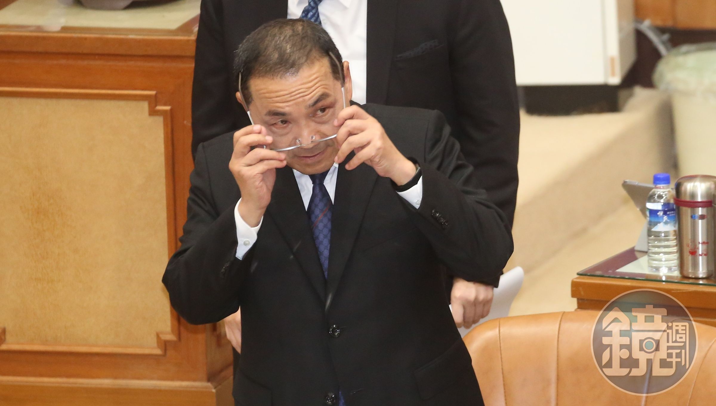 侯友宜被問到是否支持九二共識,僅稱他反對一國兩制與反對台獨,民進黨要求他應正面表態。(本刊資料照)