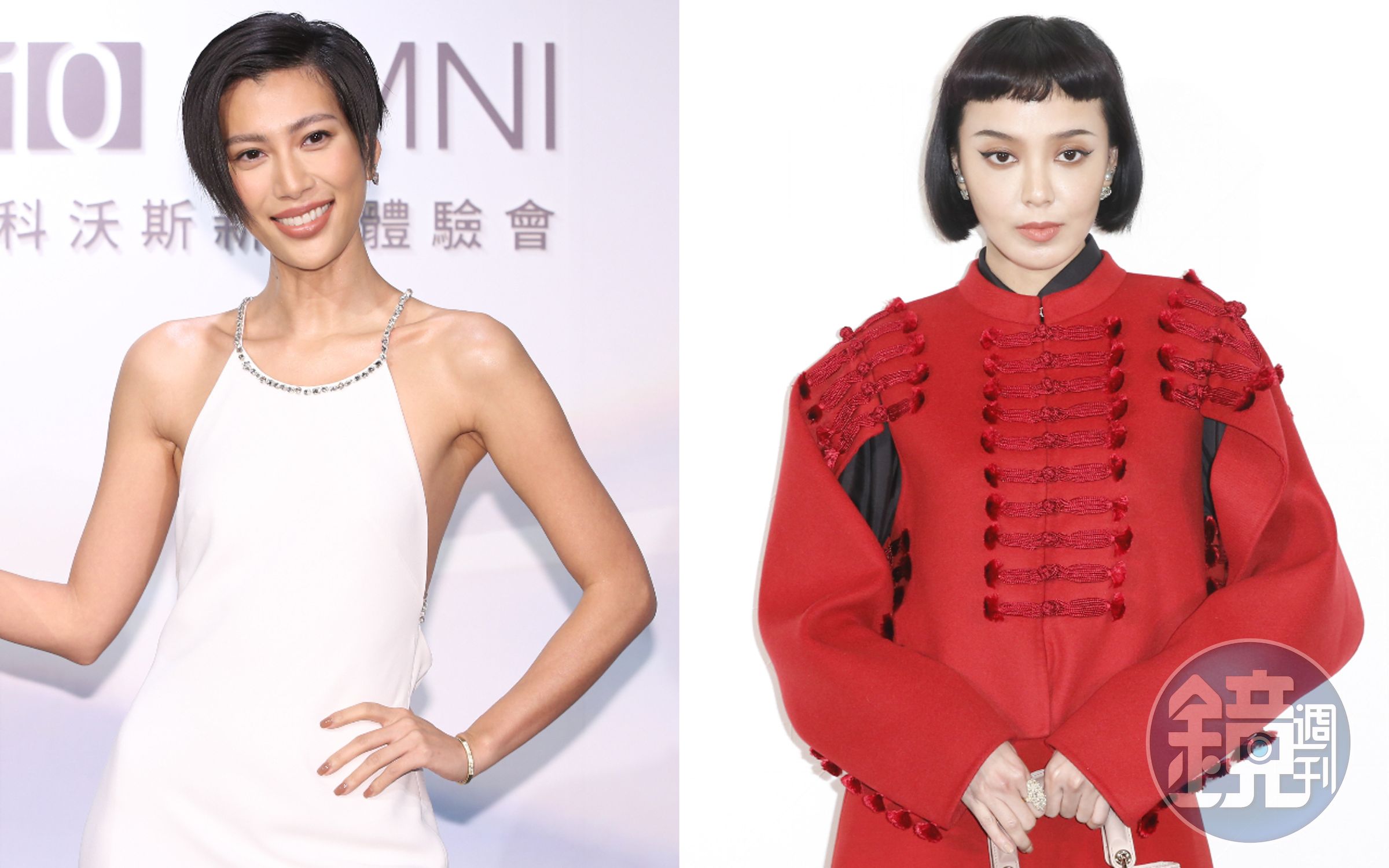 莫莉(左圖)、李函(右圖)都是台灣一線時尚KOL。誰是妳心中的台灣第一名?