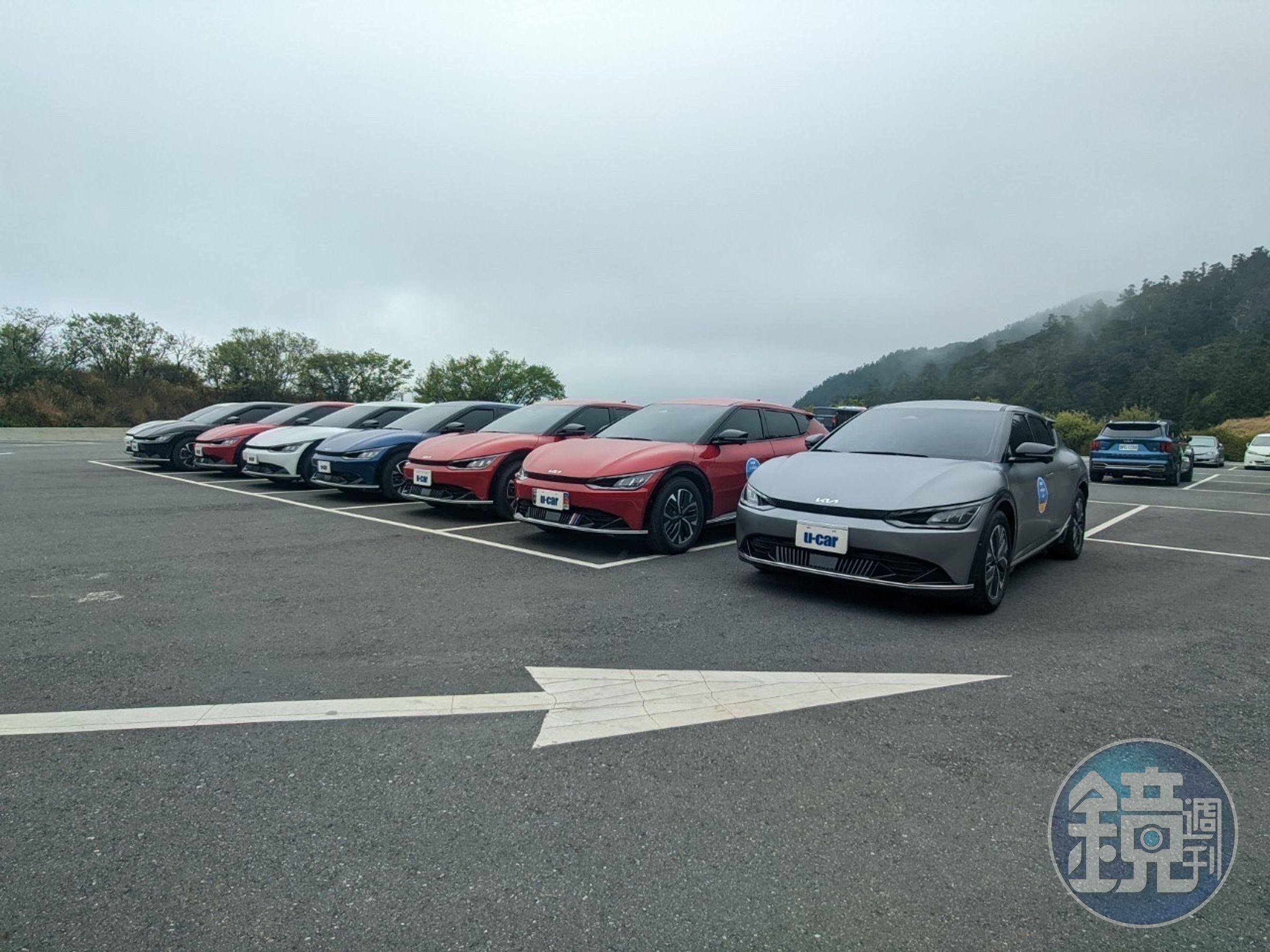 由埔里上山至武嶺再下山至花蓮的路程中，2位車主更同時創下The EV6最多達12%山路回充電量的出色成績！