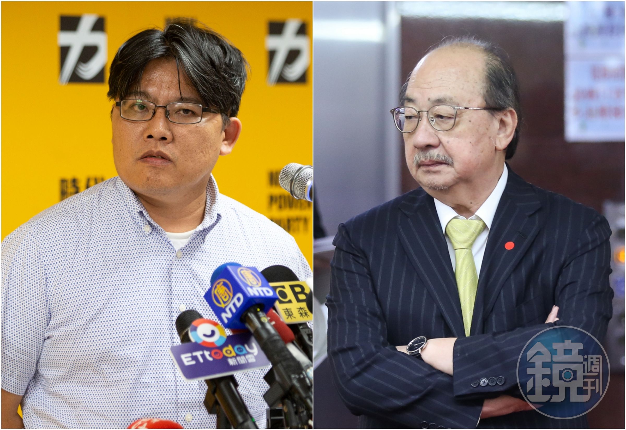 邱顯智代表時力參選立委,立刻開轟藍綠,柯建銘反譏不要來蹭聲量。(本刊資料照)