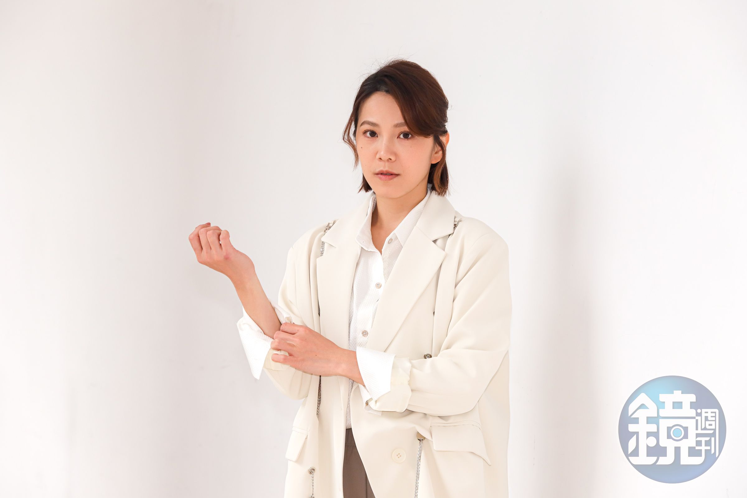 廖苡喬在《市井豪門》有心臟病，把每天都當最後一天生活。（民視提供）