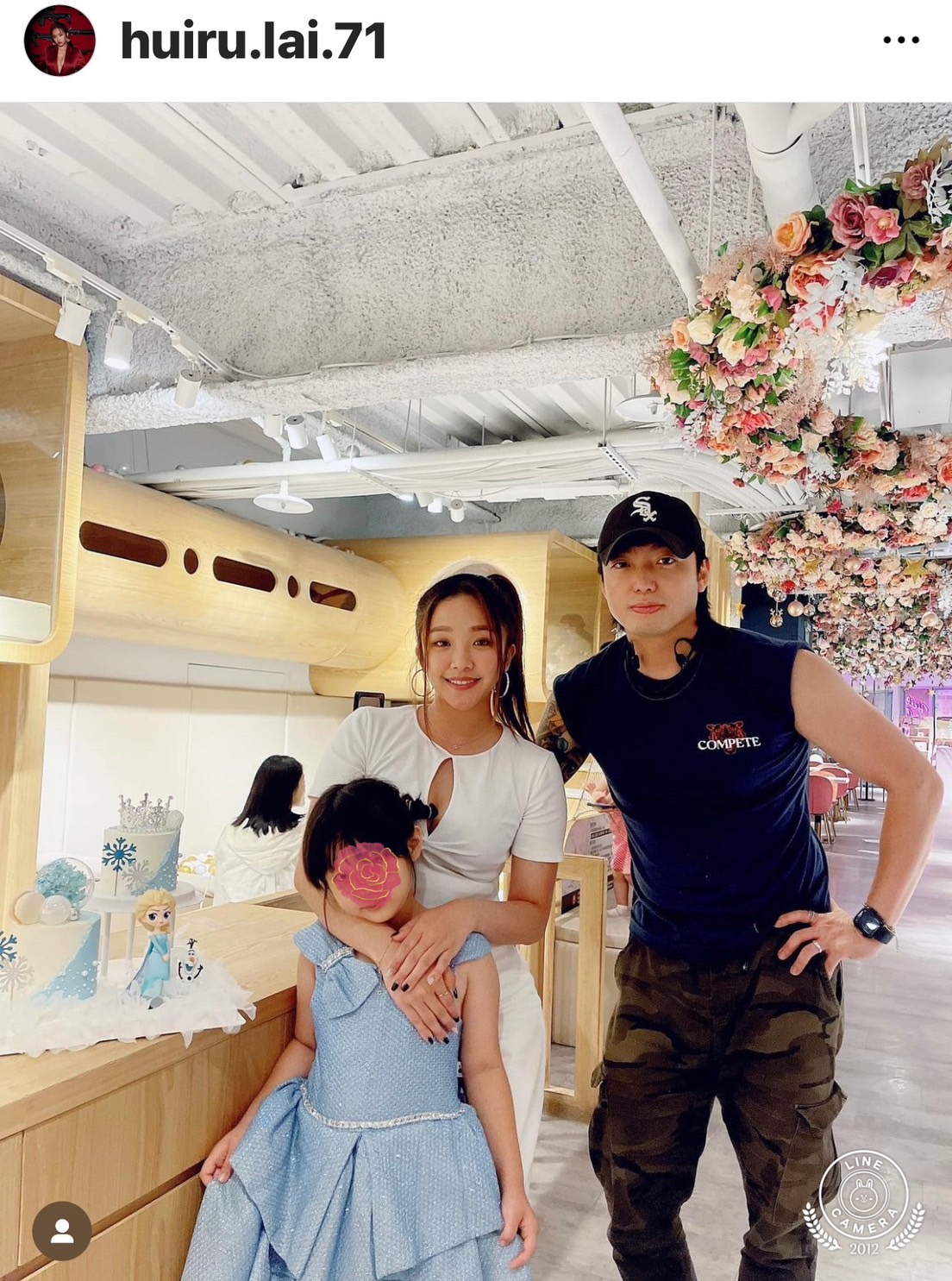 賴慧如日前和前夫一起為女兒辦生日。(翻攝自賴慧如IG)