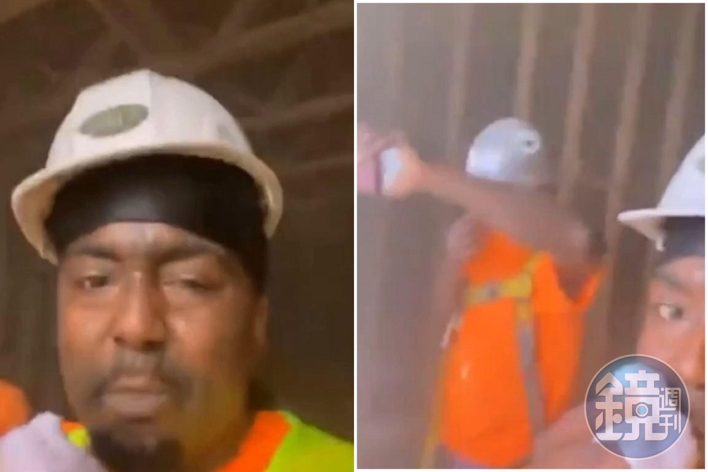 工人受困工地火警,開直播求救大喊「救命」!竟成最後遺言。(翻自《每日郵報》)