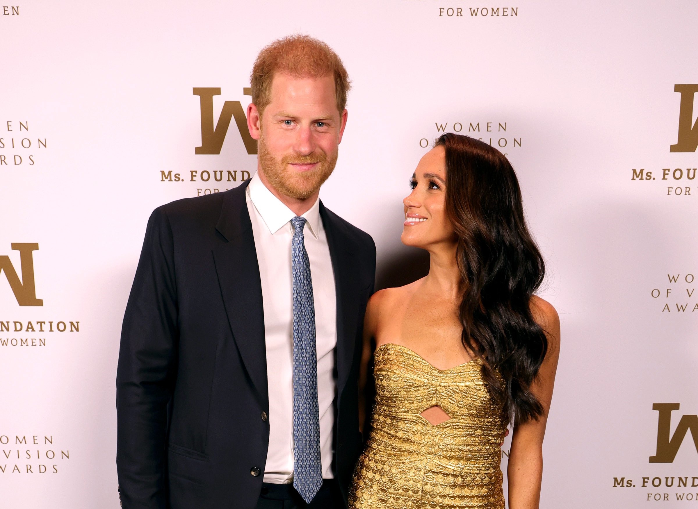 哈利王子與妻子梅根目前定居美國。（翻攝@scobie推特）