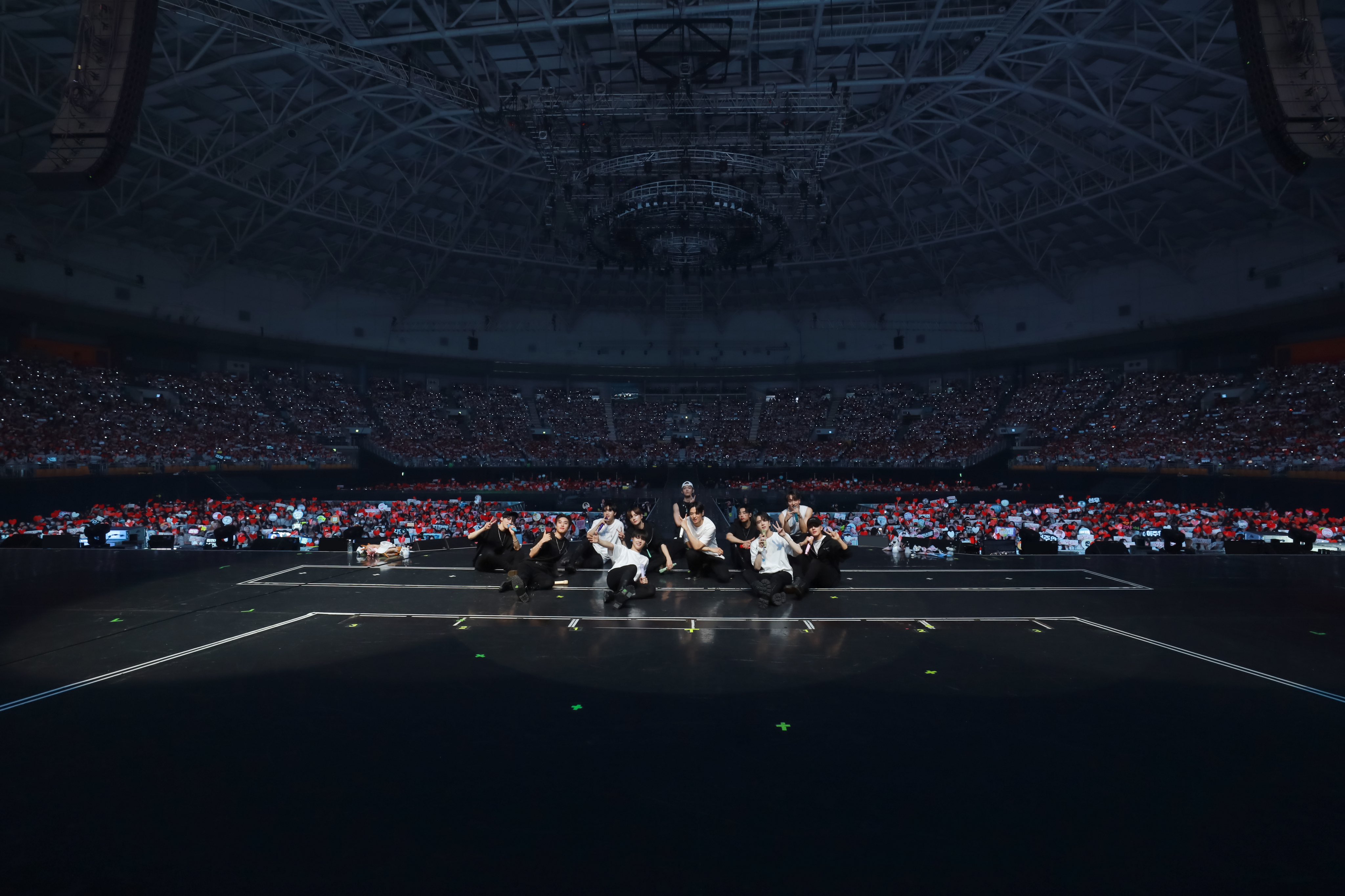 THE BOYZ上週剛結束首爾演唱會,單場吸引14,000粉絲到場。(翻攝自THE BOYZ Twitter)