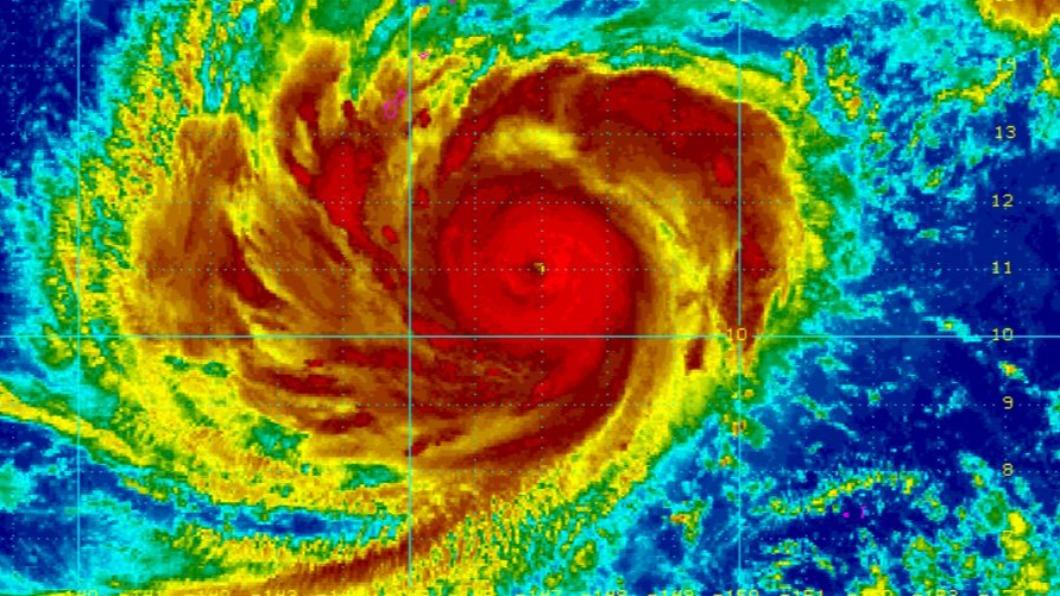 瑪娃來勢洶洶，已生成強颱。（翻攝自NOAA）