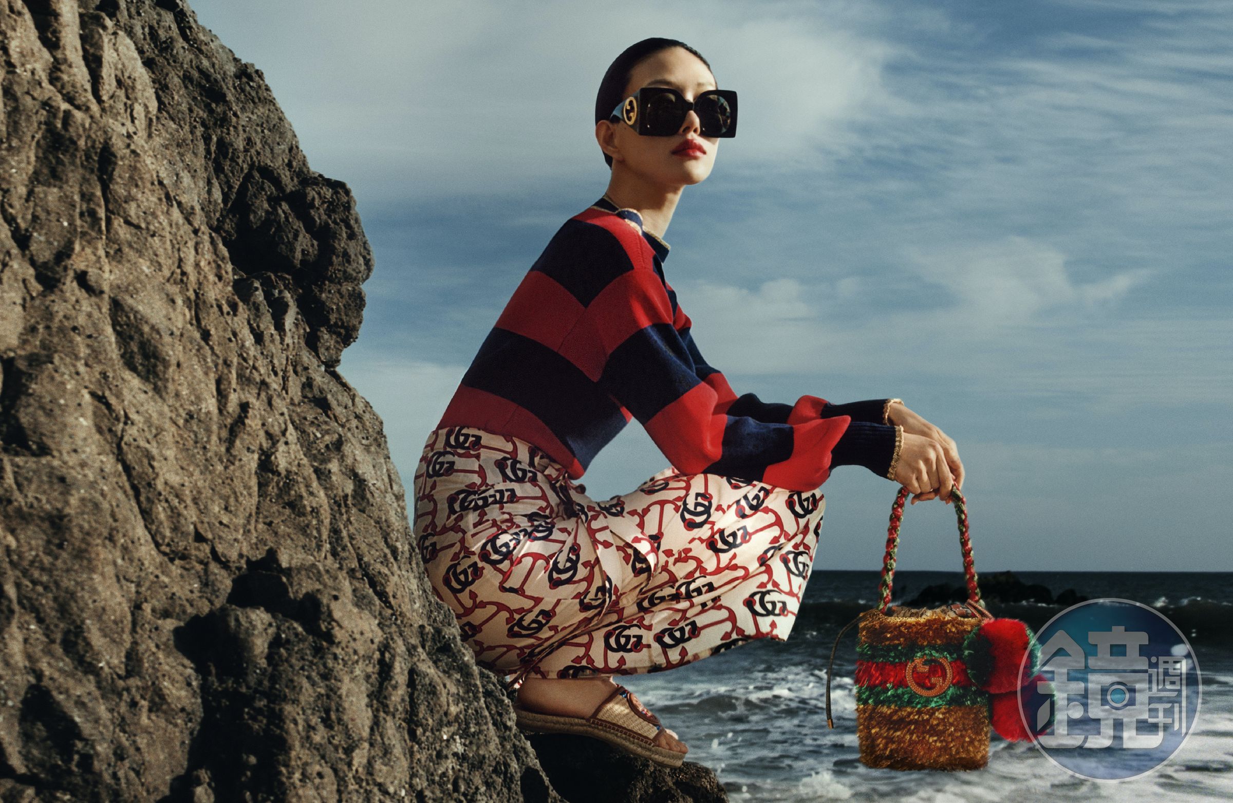 GUCCI Summer Stories系列以海洋、度假為靈感來源。（GUCCI提供）