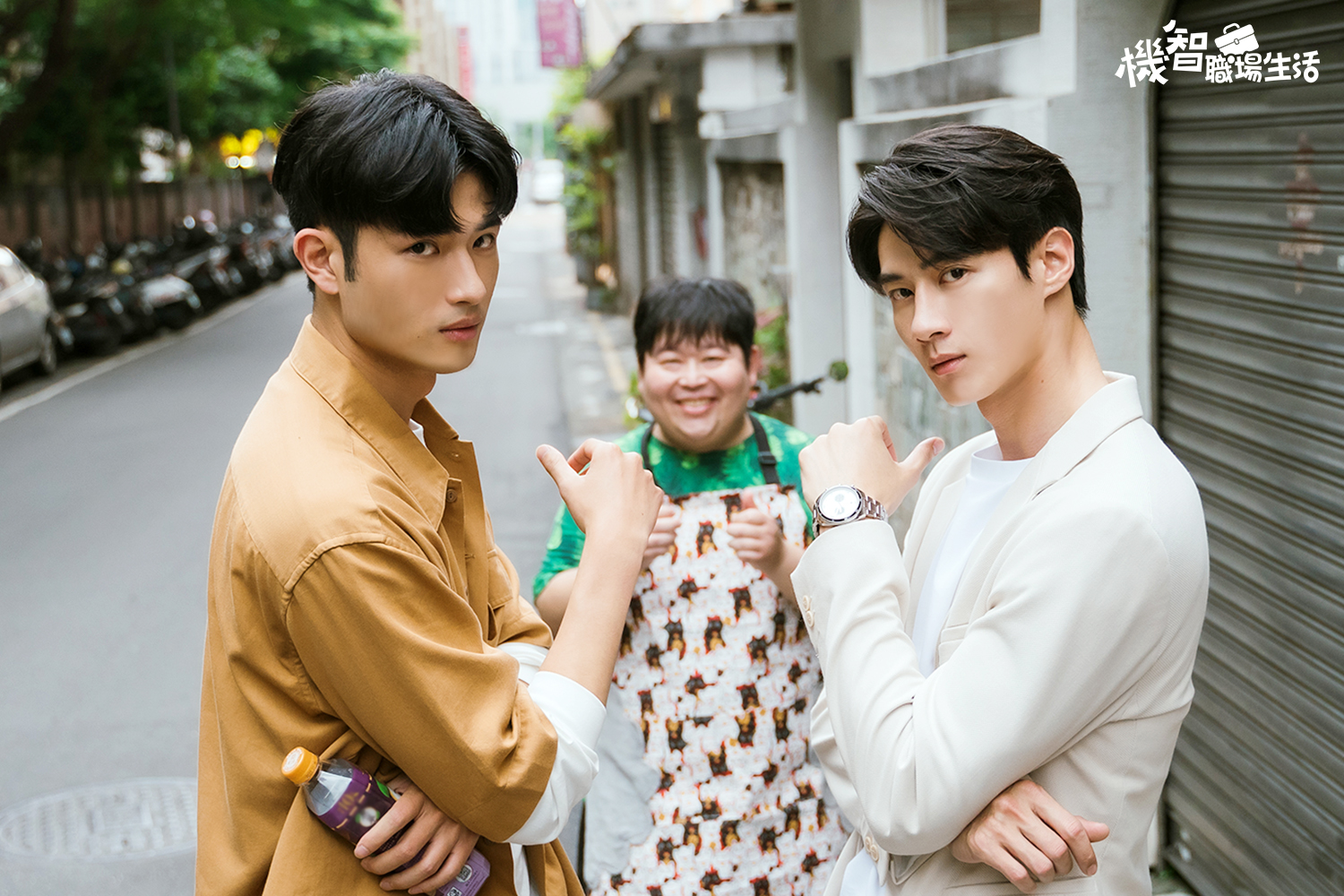 王新凱（左）、黃柏峰深厚交情，近期難得見面喊好想念。（TVBS提供）