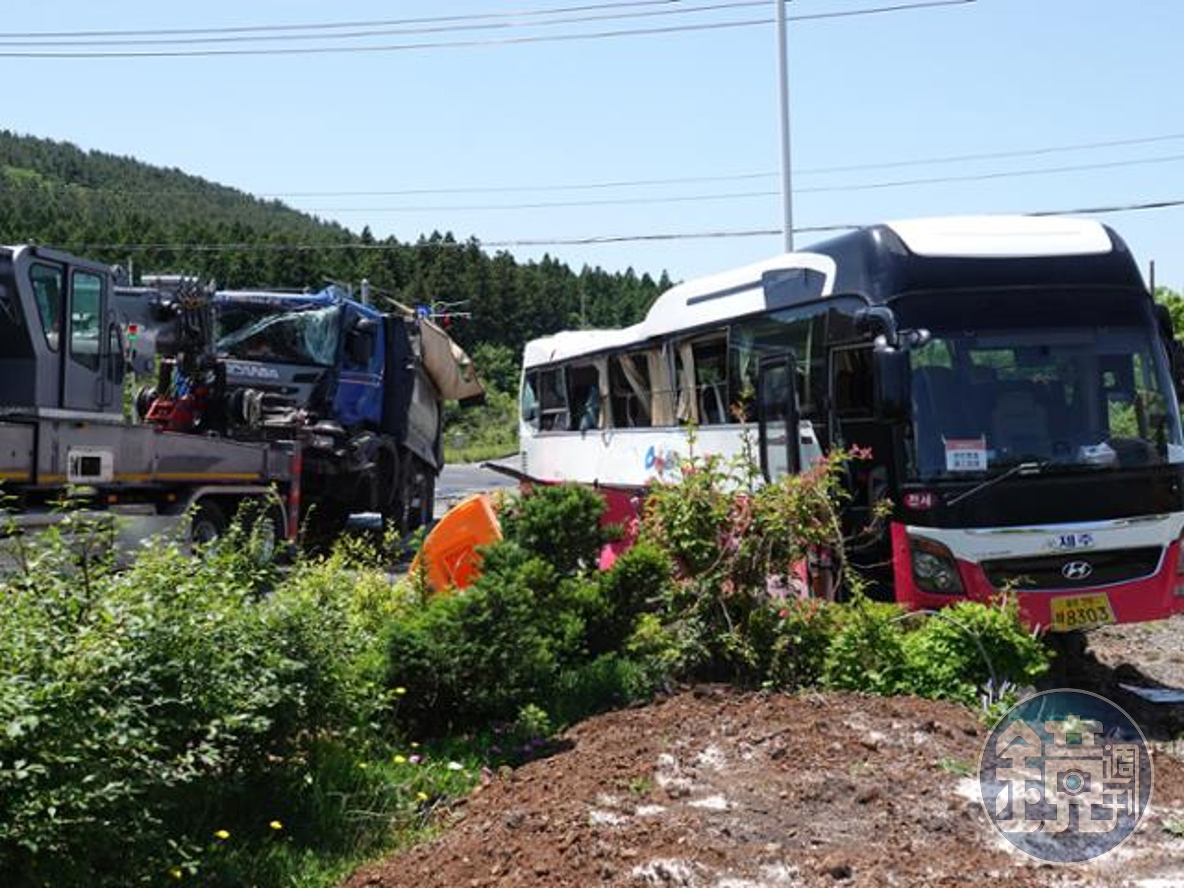 警方認定肇事責任在大卡車駕駛。(翻自《韓國日報》)