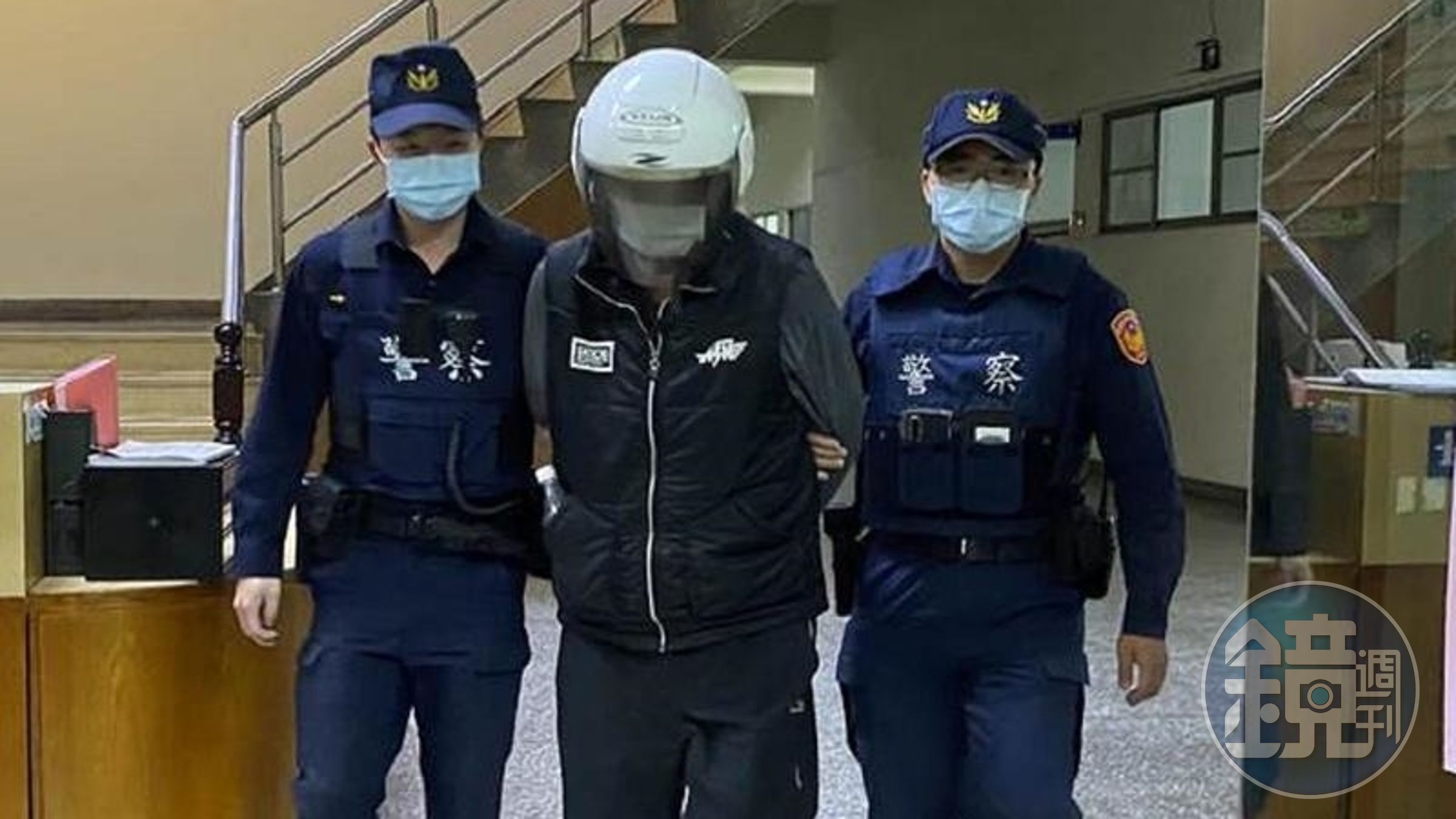 前棒球國手陰經龍持水果刀殺害女友，二審判15年有期徒刑。（翻攝畫面）