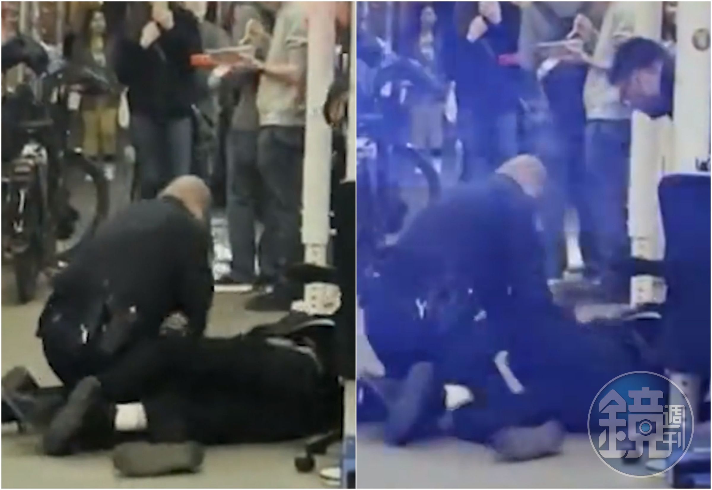 紐約一名警察因與酒醉街友爆發拉扯衝突，朝街友臉上猛灌6拳，遭依傷害罪起訴。（翻攝網路）