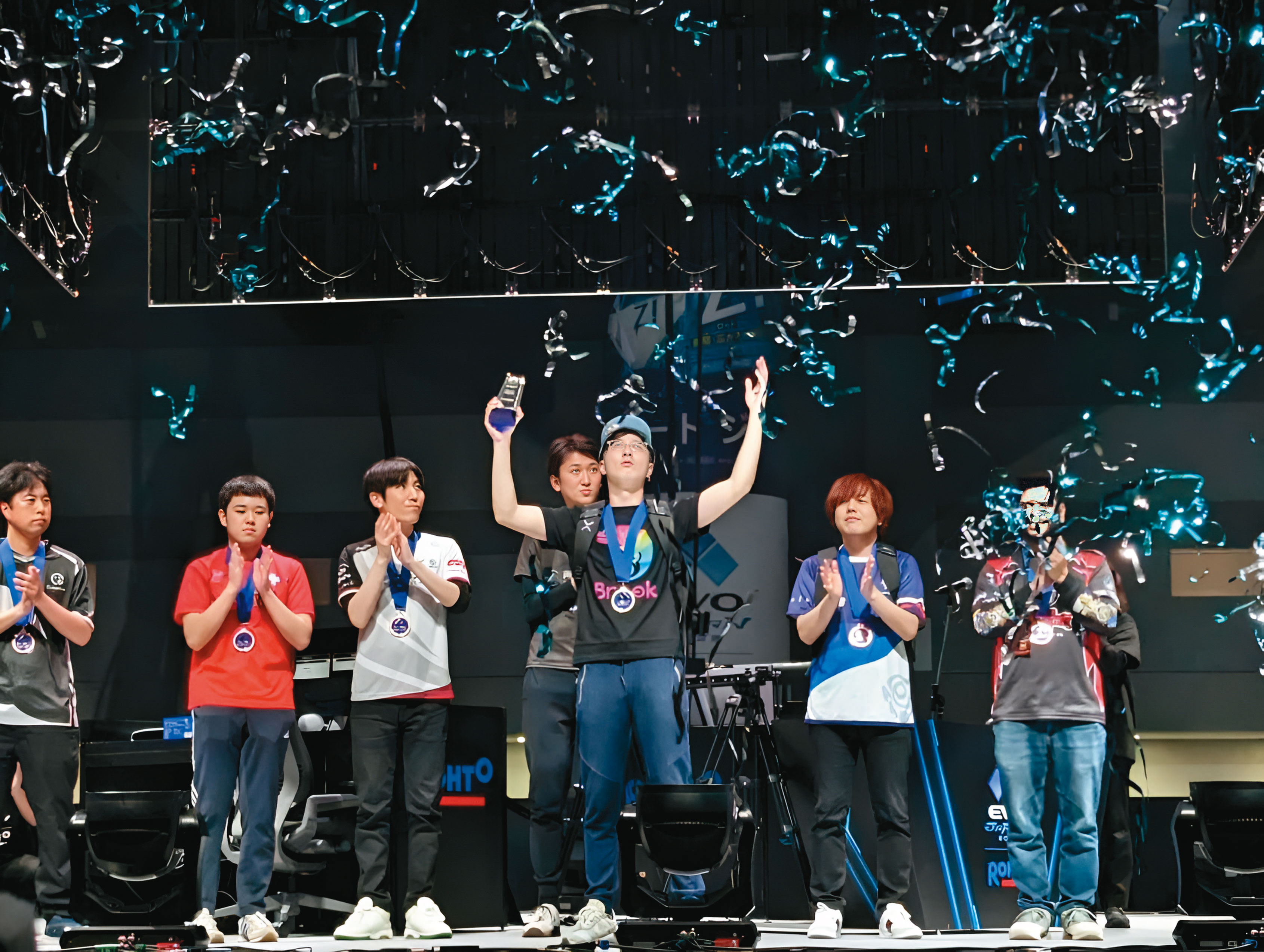 拿下EVO Japan 2023《快打旋風V》冠軍，林立偉最滿意自己的情緒始終保持穩定，即便贏了，內心也非常冷靜。（翻攝林立偉臉書）