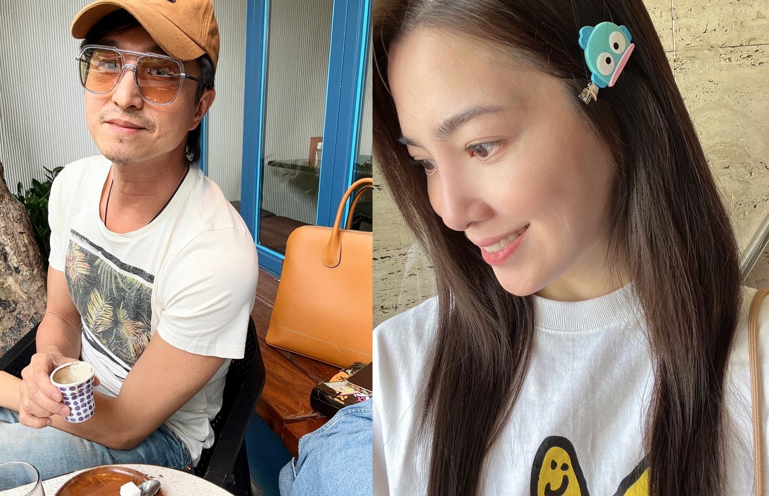 王少許與許藍方在網路上的互動再受關注。（翻攝臉書）