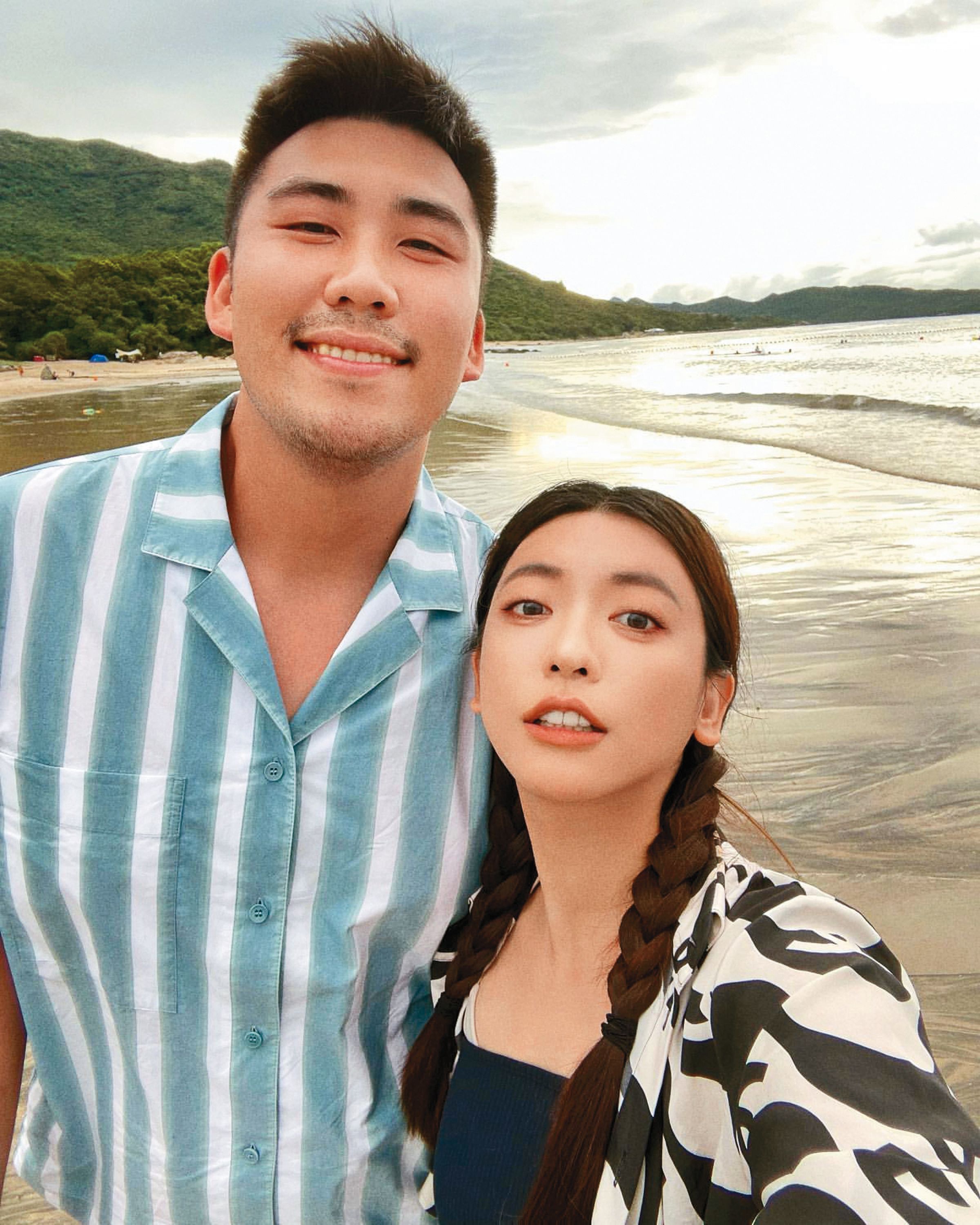 劉芒和男友感情穩定，男生已經求婚成功，也成為劉芒影片的素材。（翻攝自劉芒IG）