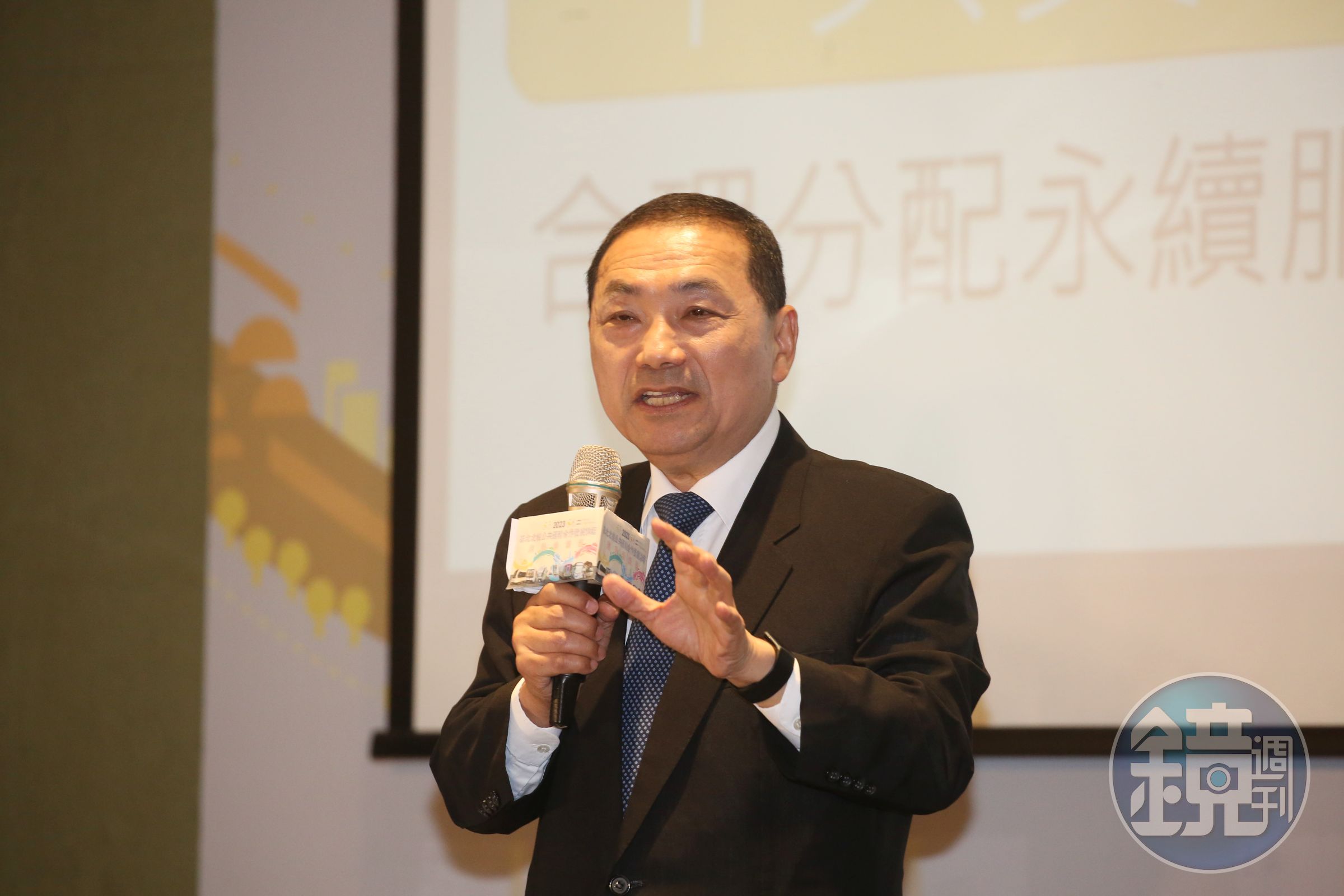 侯友宜今稱如果核安做得好，核廢料妥善處理，「核能就是我的選項」。（本刊資料照）
