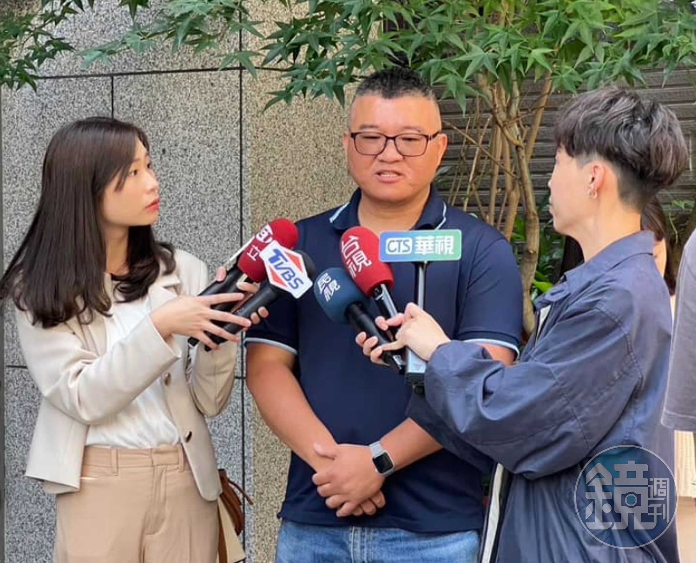 綠營在地里長莊銘淵表示要「報備參選」永和區立委。（翻攝自莊銘淵臉書）