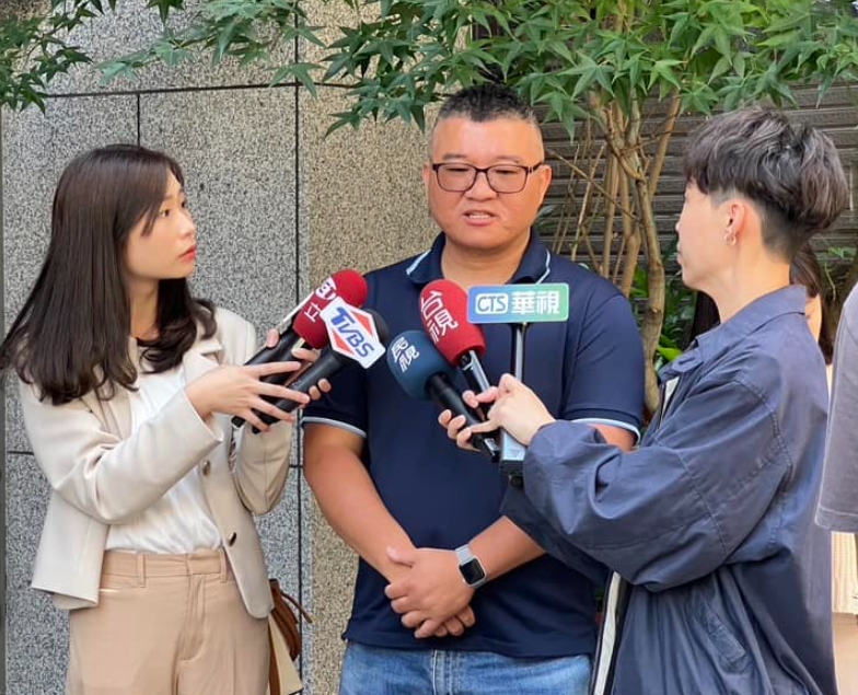 綠營在地里長莊銘淵表示要「報備參選」永和區立委。（翻攝自莊銘淵臉書）