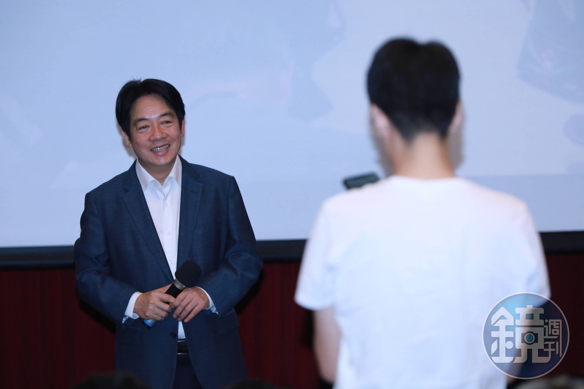 賴清德近日在各大校園與青年學子互動，分享自己對台灣的願景與想法。（本刊資料照）