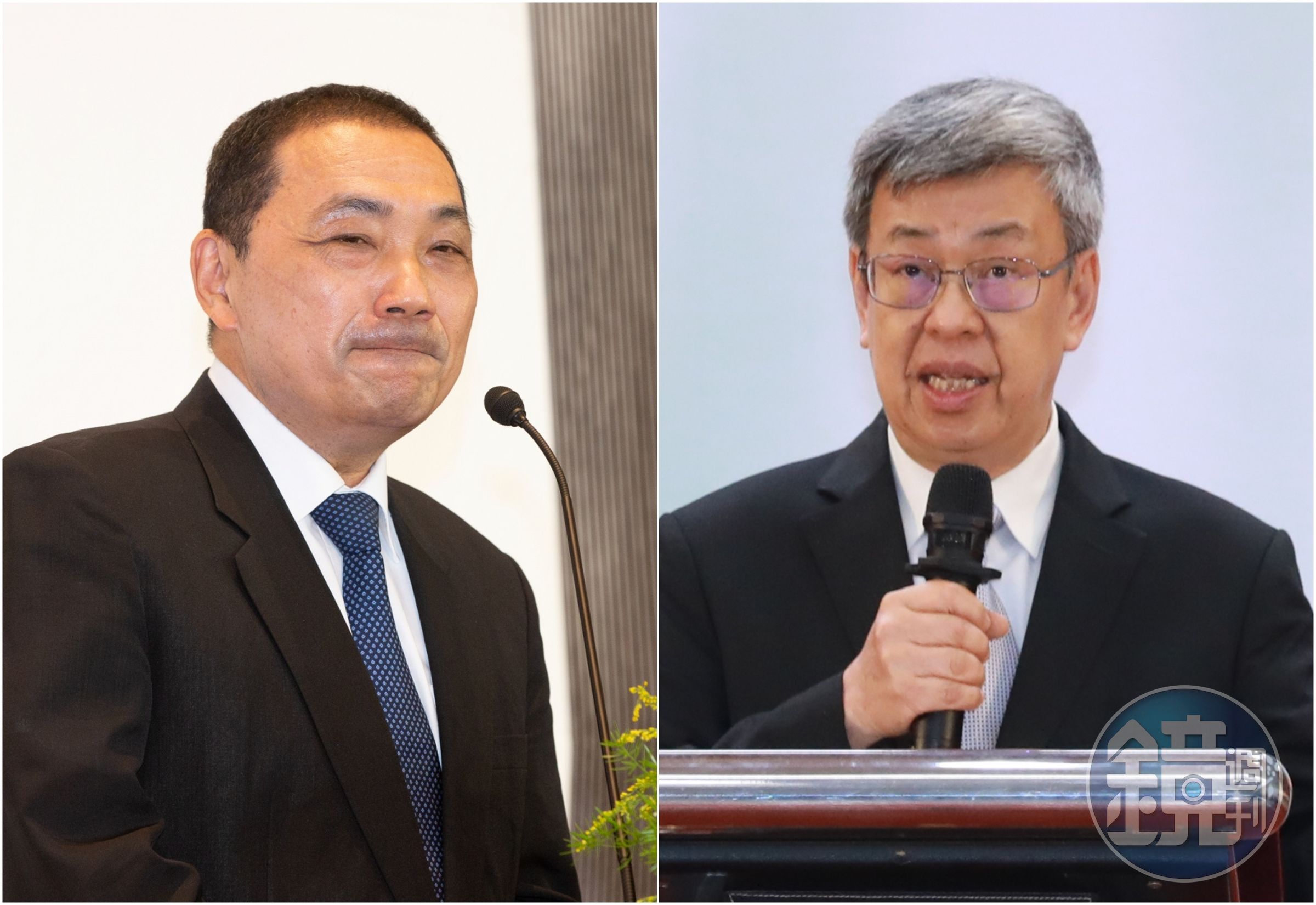 侯友宜表態「核能是我的選項」，陳建仁則呼籲他說明要如何處理核廢料。（本刊資料照）