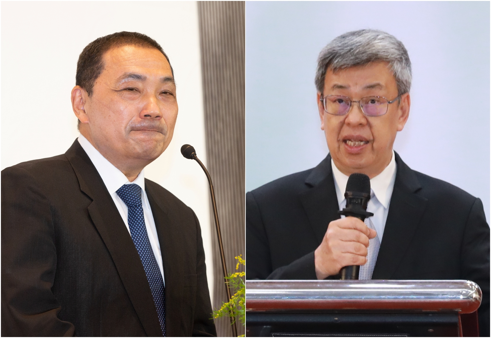 侯友宜表態「核能是我的選項」，陳建仁則呼籲他說明要如何處理核廢料。（本刊資料照）