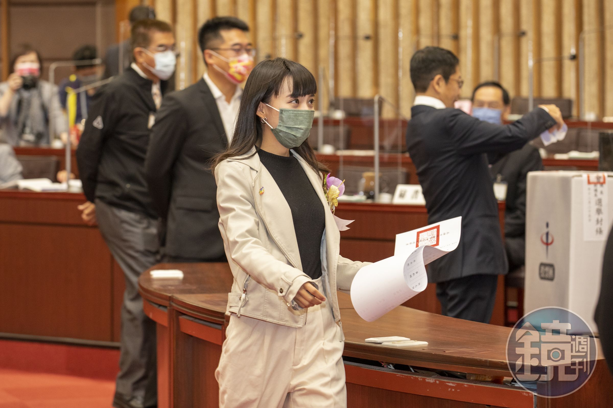 無黨籍市議員黃捷證實，民進黨高雄左楠區立委的徵召人選不是她。（本刊資料照）