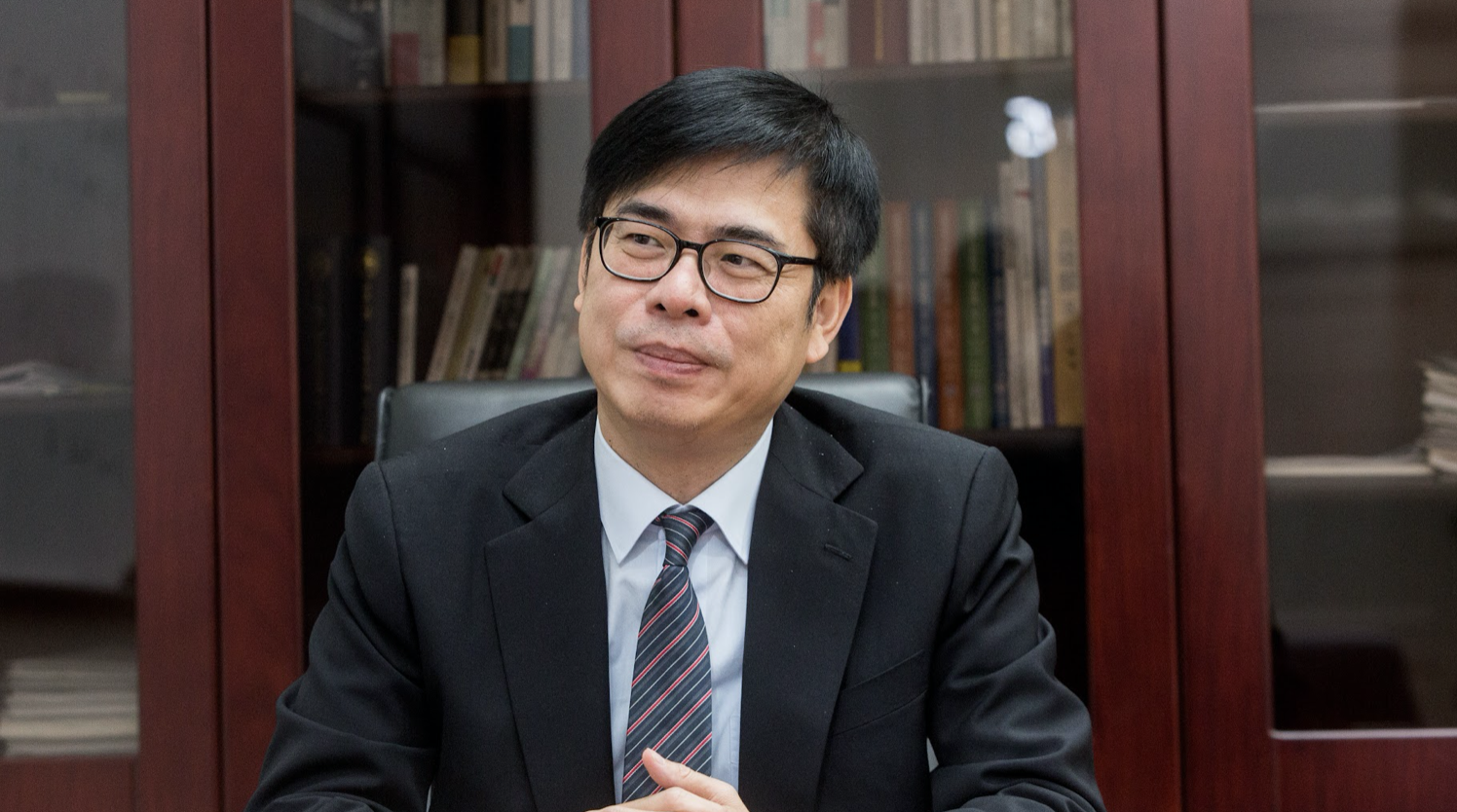 高雄市長陳其邁今透露，儘管黃捷未獲徵召，但表態想加入民進黨，他也樂意當黃捷的入黨介紹人。（資料照）