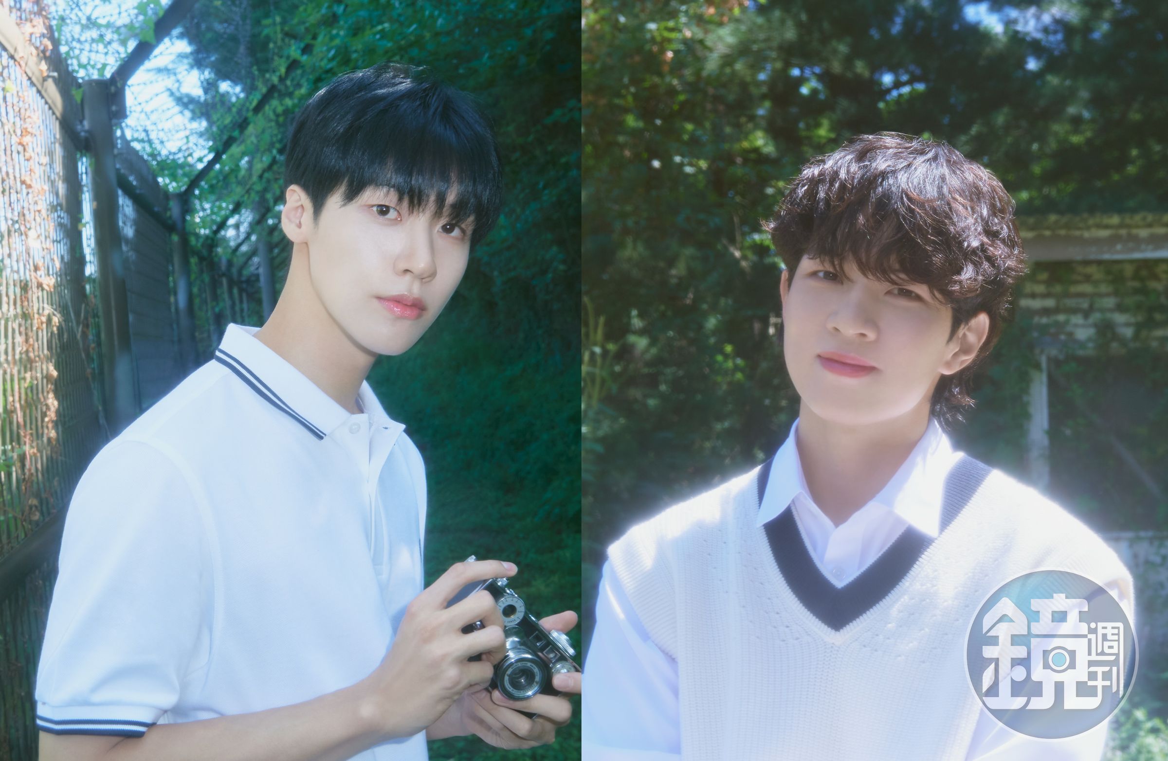 「N.Flying」成員陸續入伍,主唱李承協(左圖)和柳會勝將一起來台舉辦演唱會。(希林國際 Chillin International 提供)