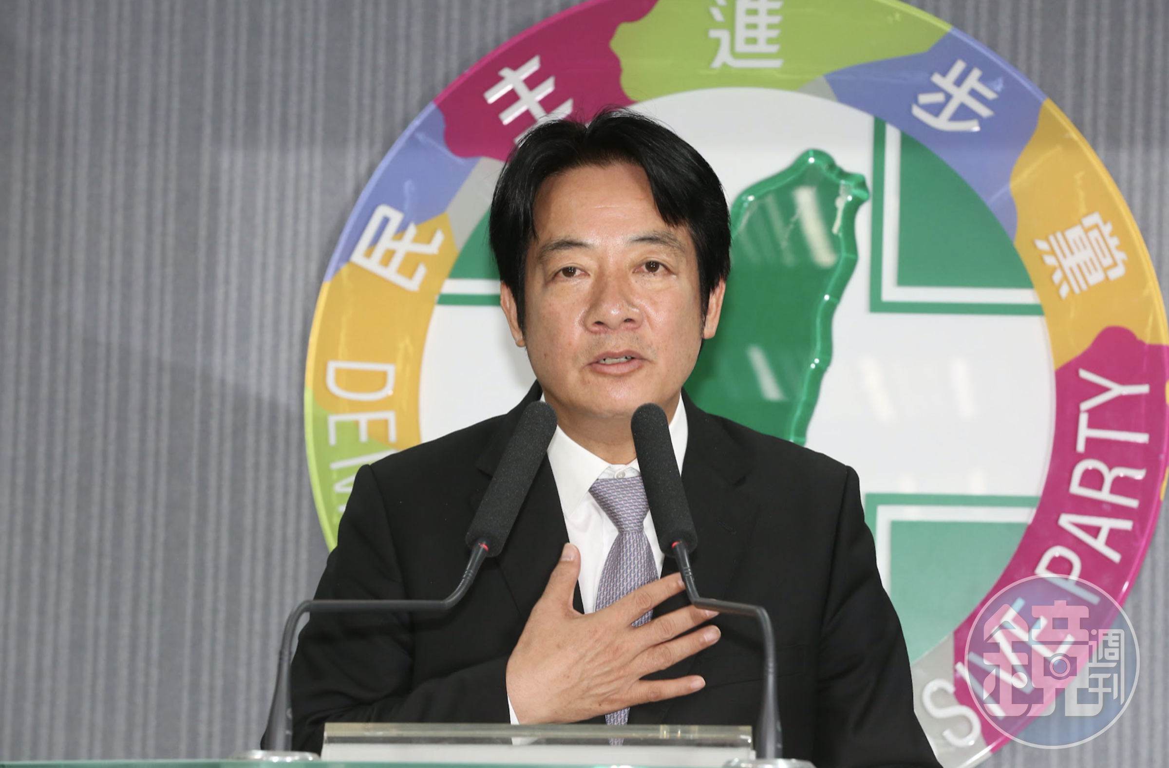 副總統賴清德將披戰袍為民進黨角逐2024總統大位,近日勤跑校園與青年學子互動。(資料照)
