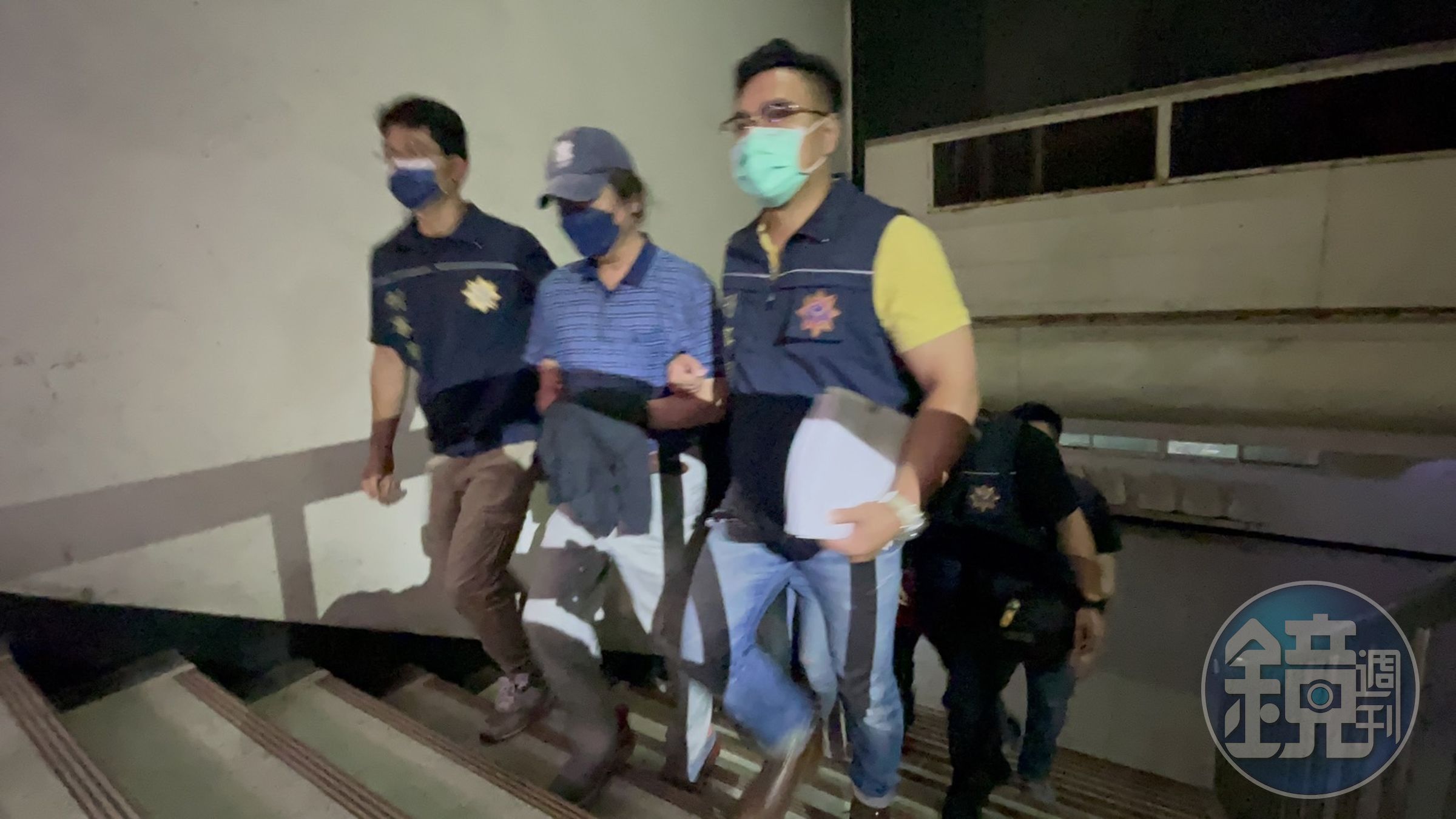 前行政院政務顧問陳振坤涉im.B吸金案,今拘提其到案。