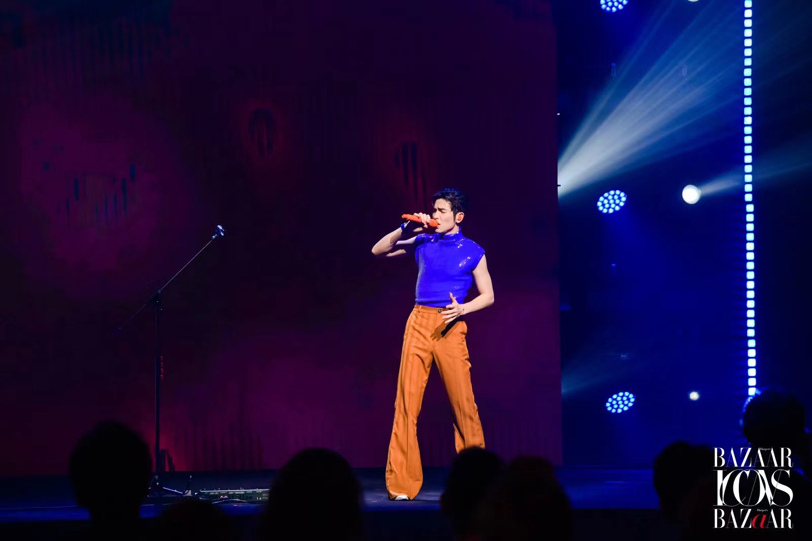 蕭敬騰受邀出席「BAZAAR ICONS時尚芭莎年度派對」。（華納音樂提供）