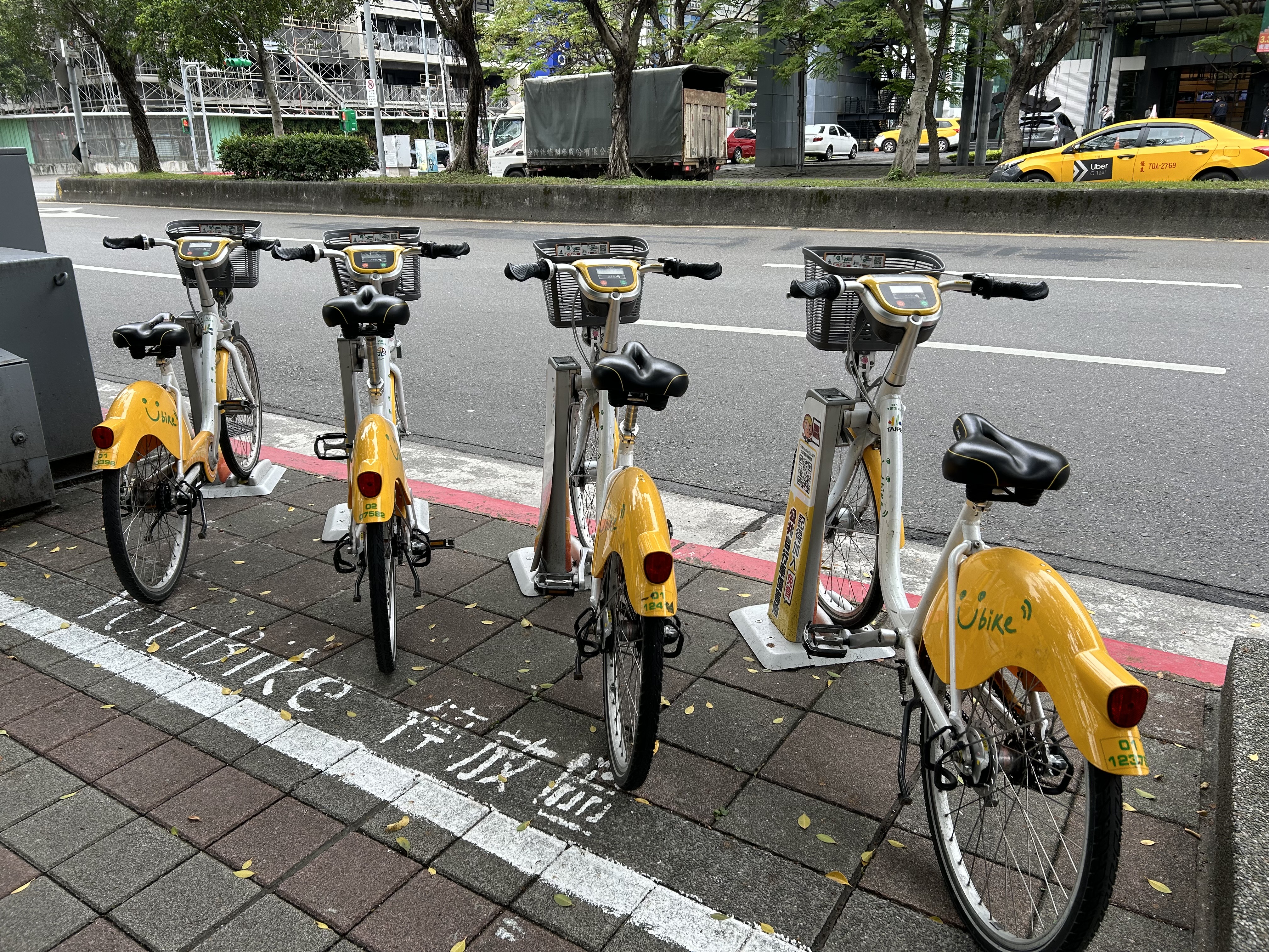 萬安演習期間，市區YouBike停放車輛一律在原地，不得發動。