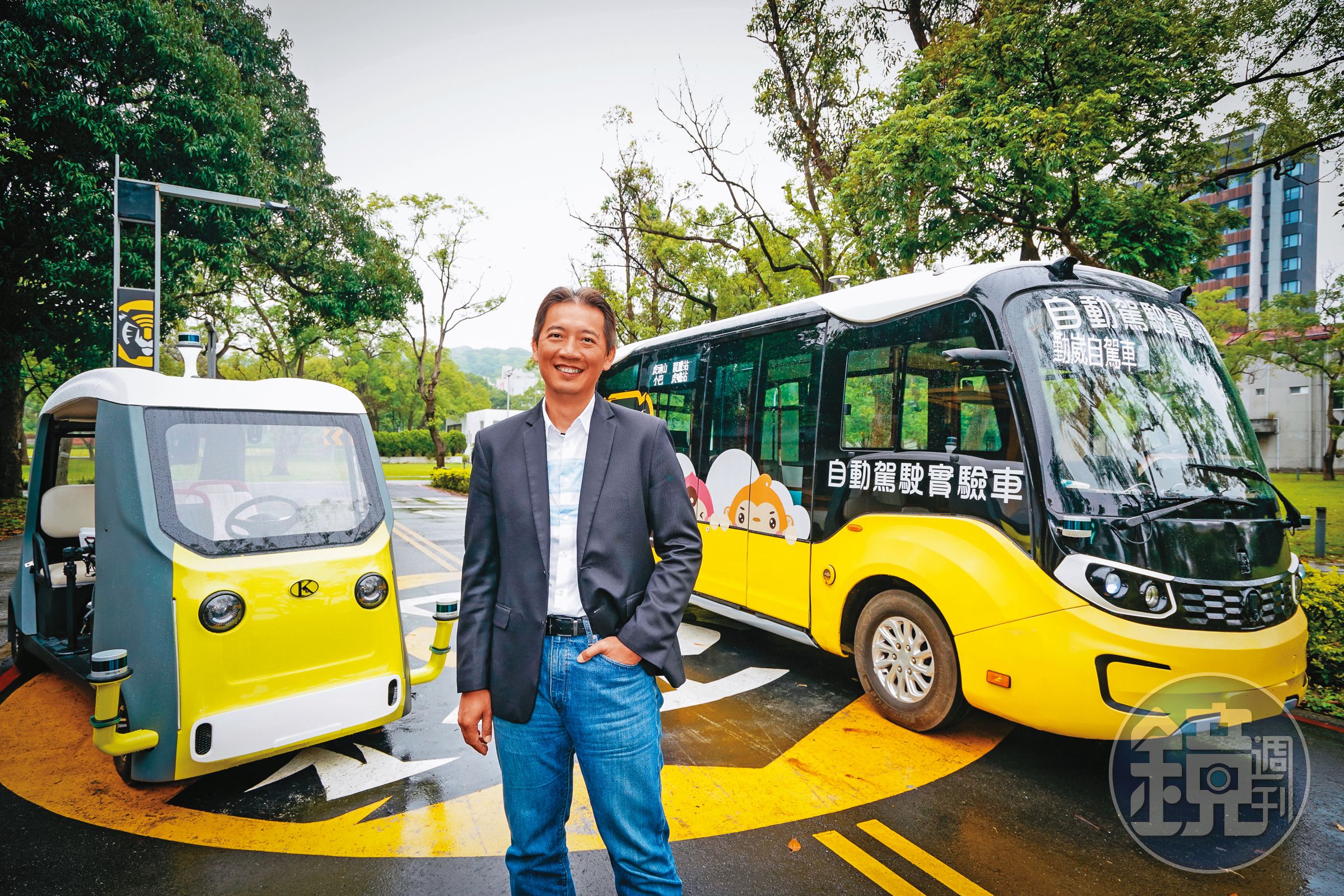 為了讓電子地圖市占第一的勤崴繼續開拓出更多商機，黃晟中早在5年前布局自駕車專用高精地圖，也因此成為台灣營運最多封閉場域及開放式道路的自駕車廠商。