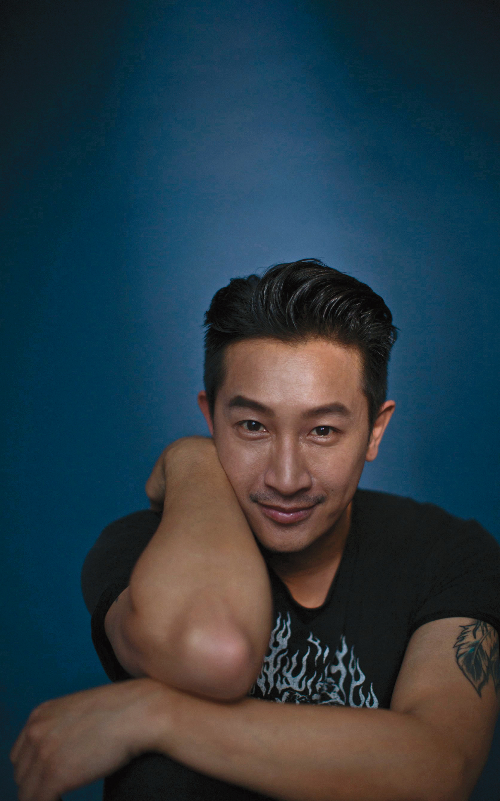 Darren模仿，有時是為了讓旁邊的人開心一下，然後場面就歡樂了起來。