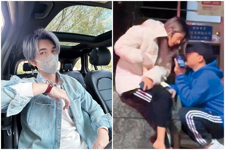 網紅「口罩男」與結縭11年妻子樂兒鬧婚變，今天發文認了出軌。（翻攝自口罩男、曾樂兒臉書）