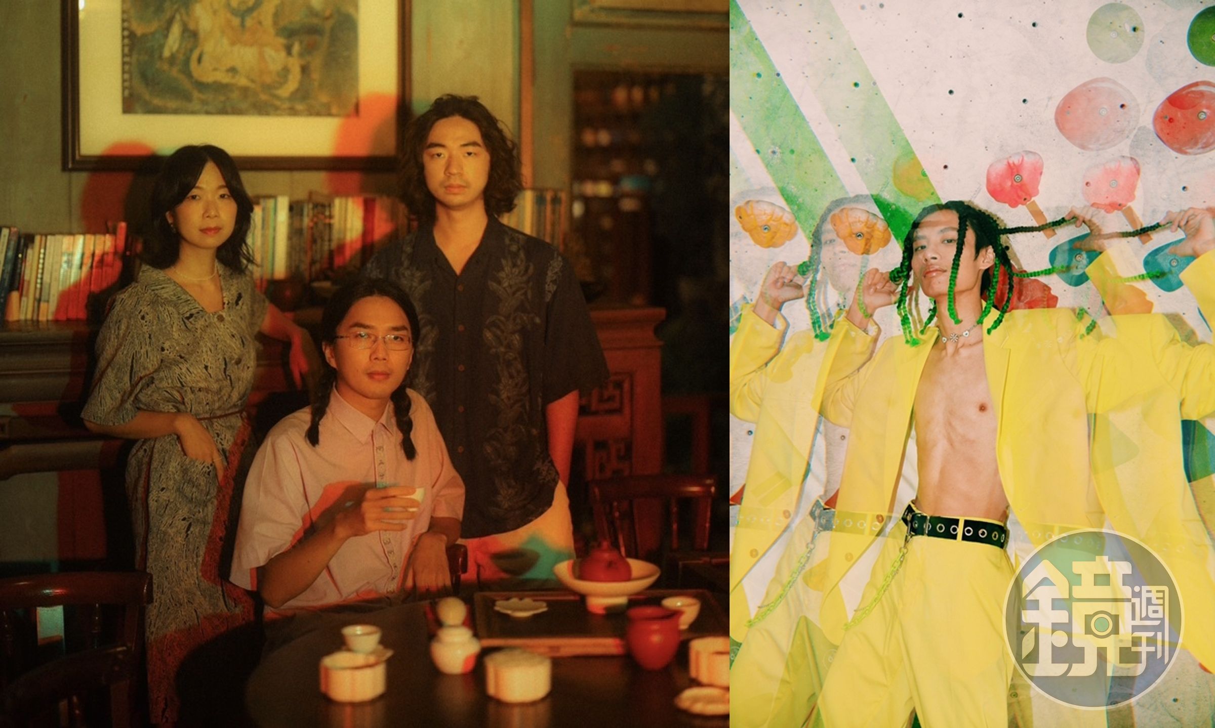 百合花（左圖）與春艷（右圖）今年將登上西班牙春之聲音樂節專業單元舞台。（文化部提供）