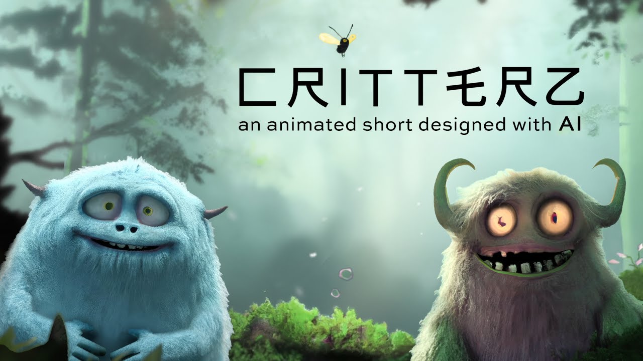 《Critterz》是一部透過AI繪圖模型DALL-E製作而成的動畫片。（翻攝自youtube_thecritterz）