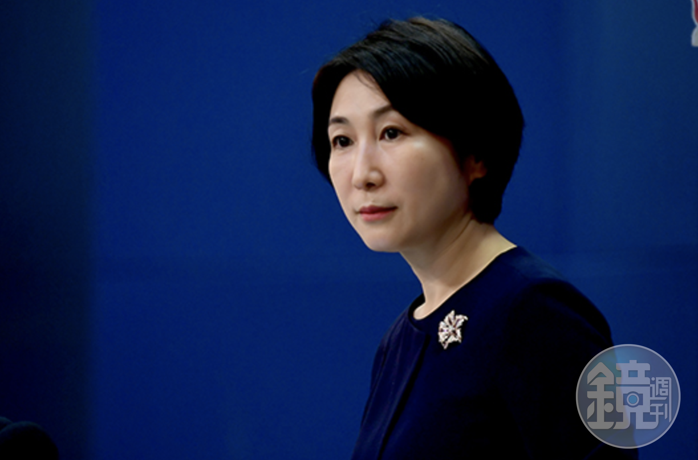 中國外交部發言人毛寧回應中印記者簽證相關問題。（翻攝中國外交部官網）