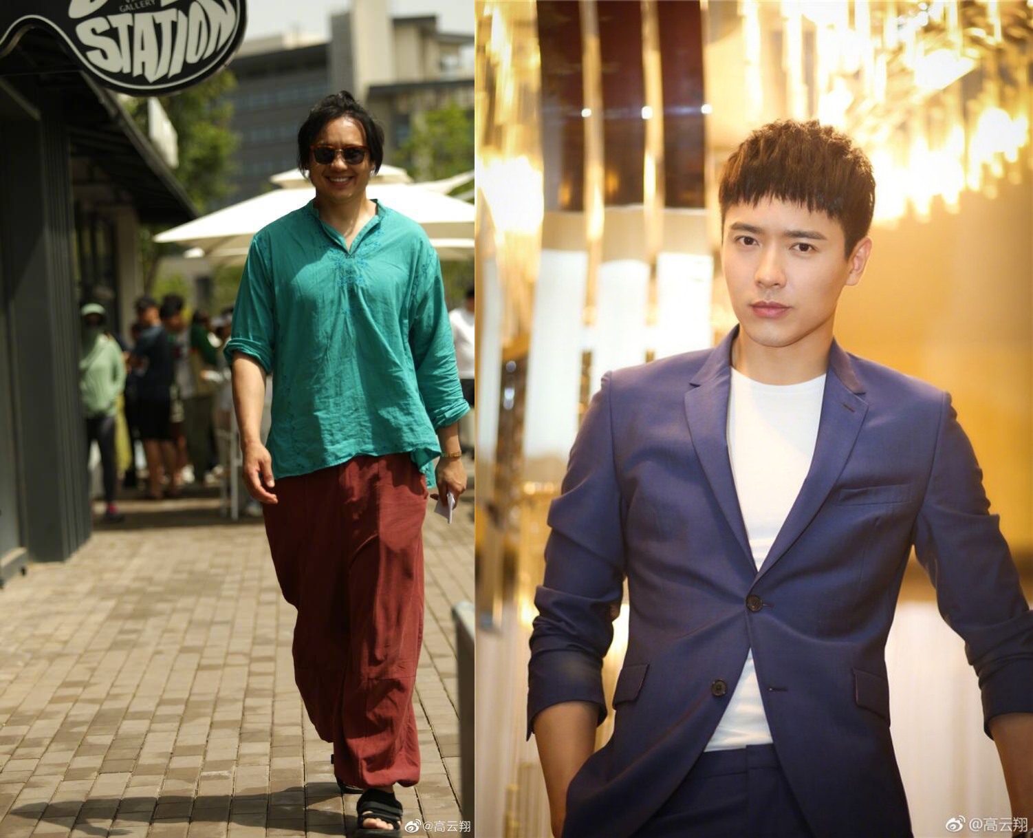 與發生性侵疑雲前相較，現在高雲翔不管事業或外在，都真的回不去了。（翻攝自高雲翔微博）