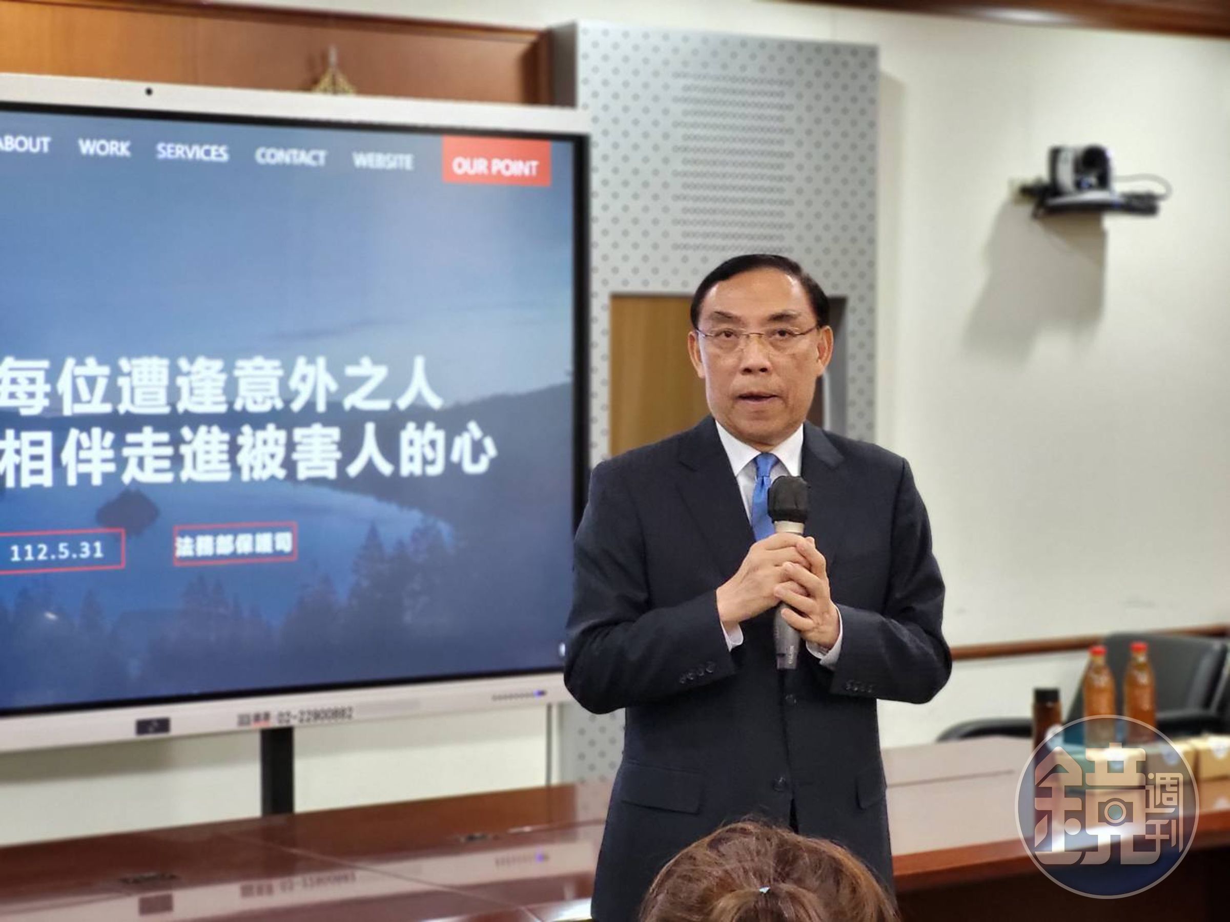 法務部長蔡清祥相當肯定犯保協會努力,期盼各界對於馨生家庭繼續給予支持。