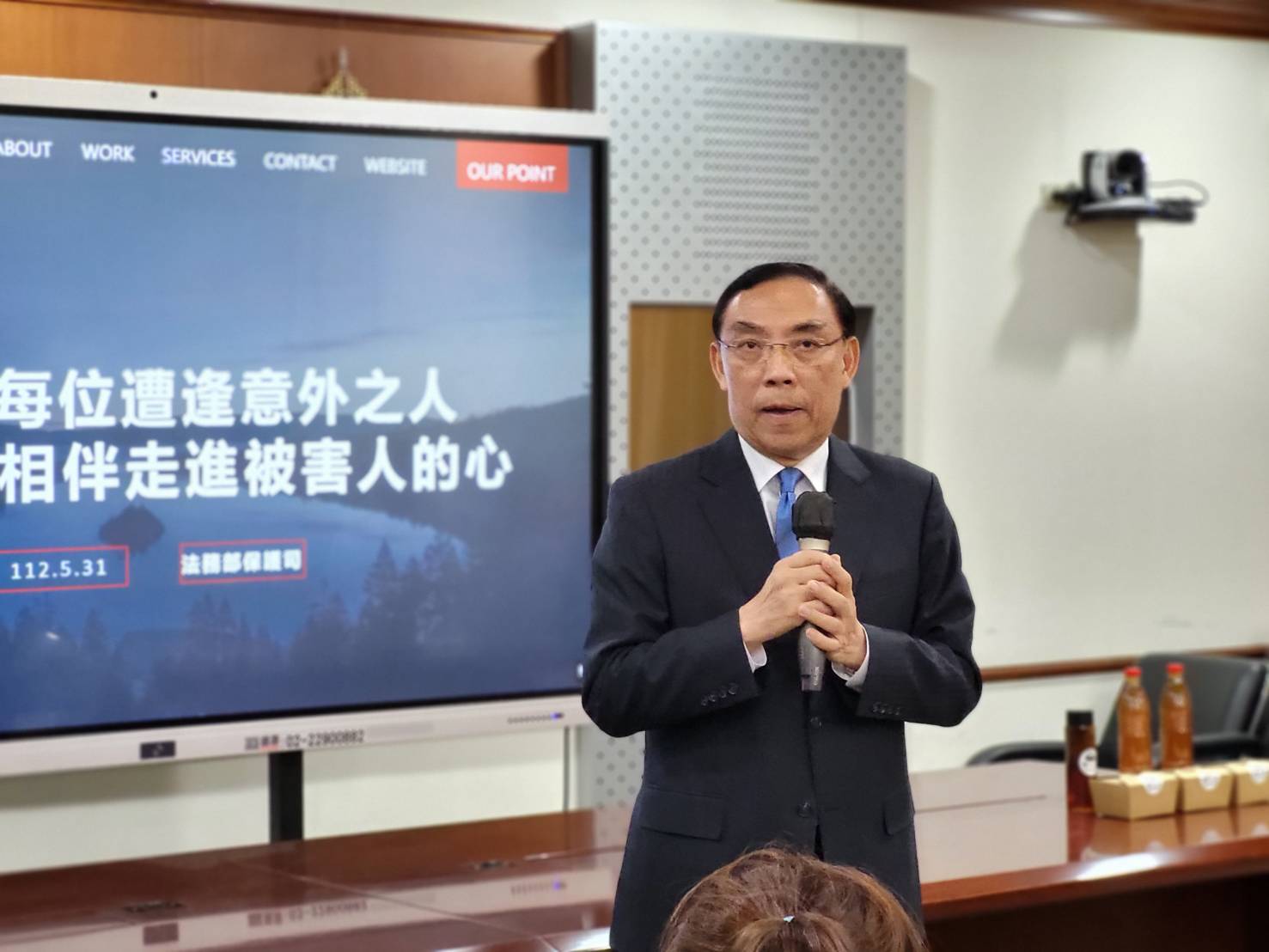 法務部長蔡清祥相當肯定犯保協會努力，期盼各界對於馨生家庭繼續給予支持。