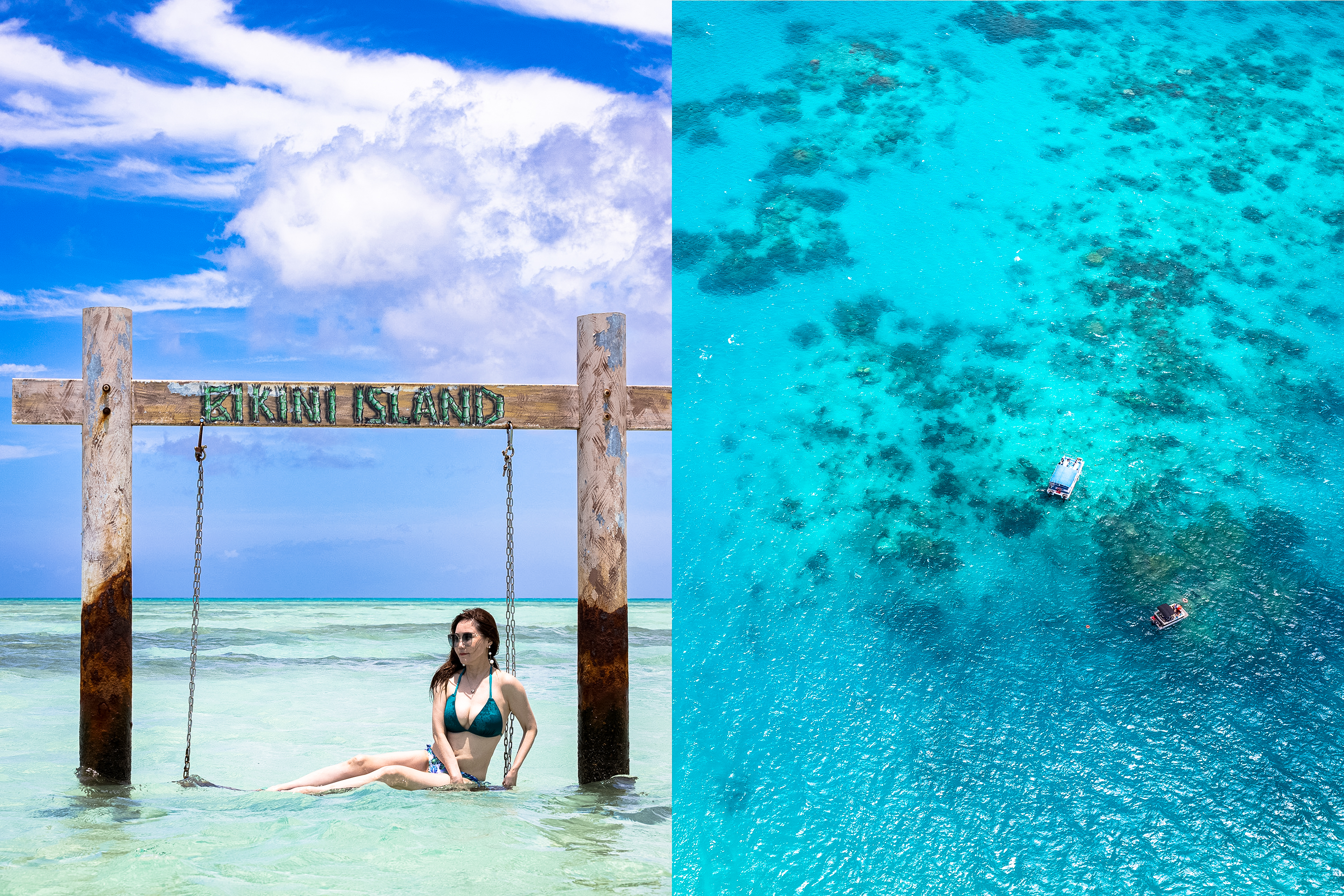 喜歡玩水的人，來關島可別錯過比基尼島出海行程。