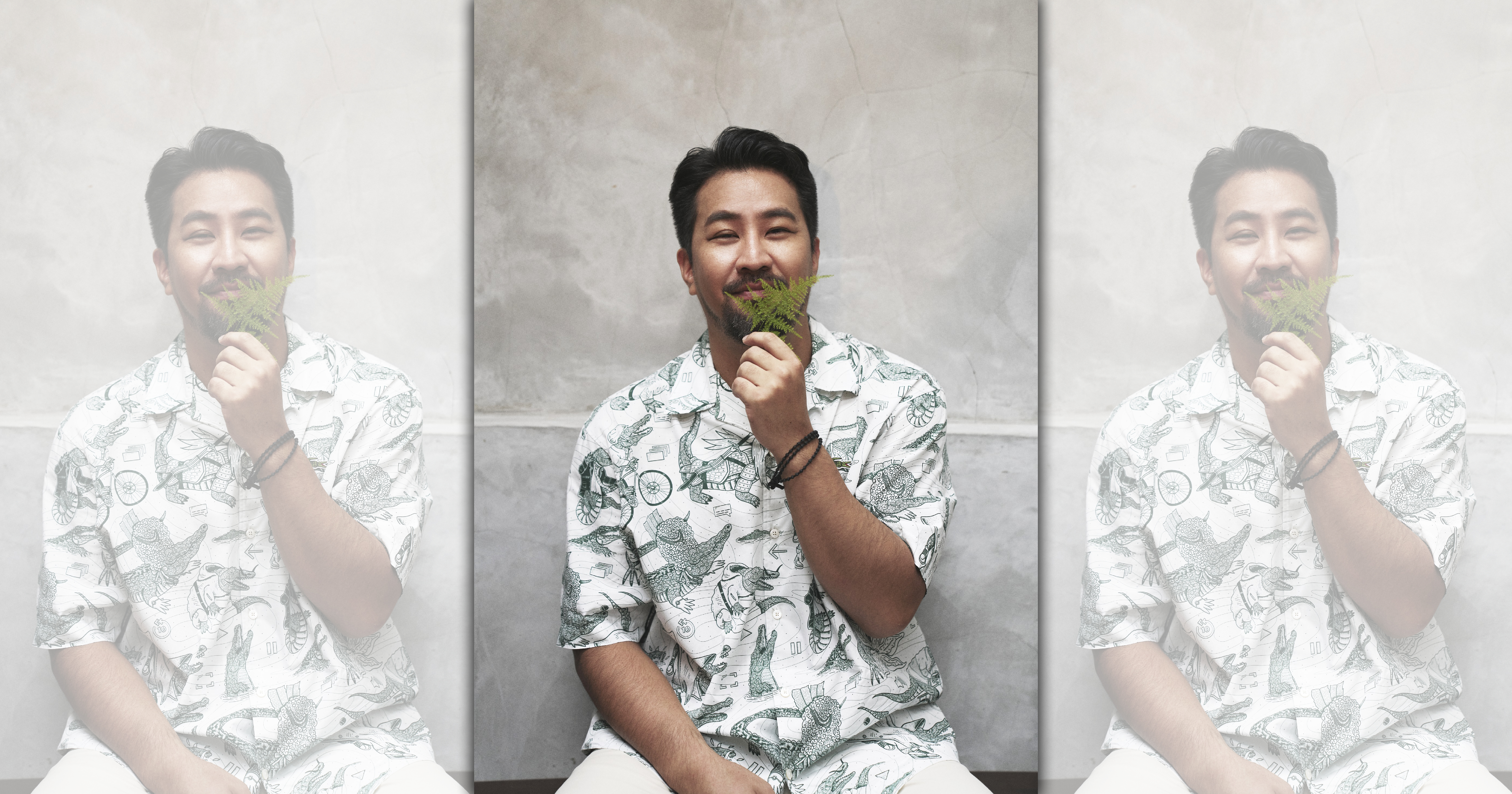 以《人選之人》中暖男黨工備受矚目的演員黃健瑋。（Giloo紀實影音提供）