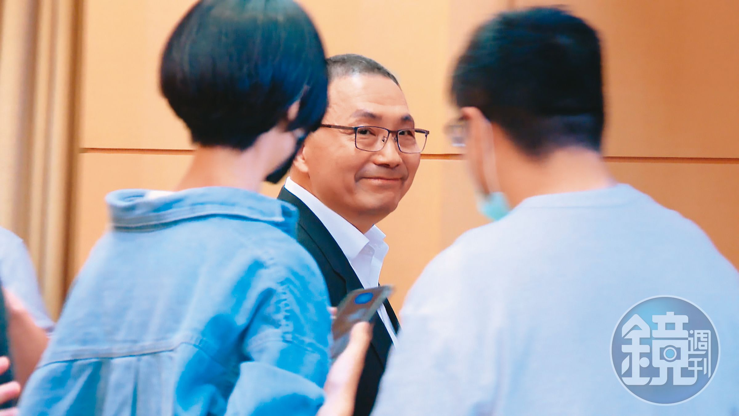 侯友宜(圖)獲國民黨徵召沒有慶祝行情,民調甚至與柯文哲死亡交叉,黨內出現「換侯」聲。(翻攝鏡新聞)