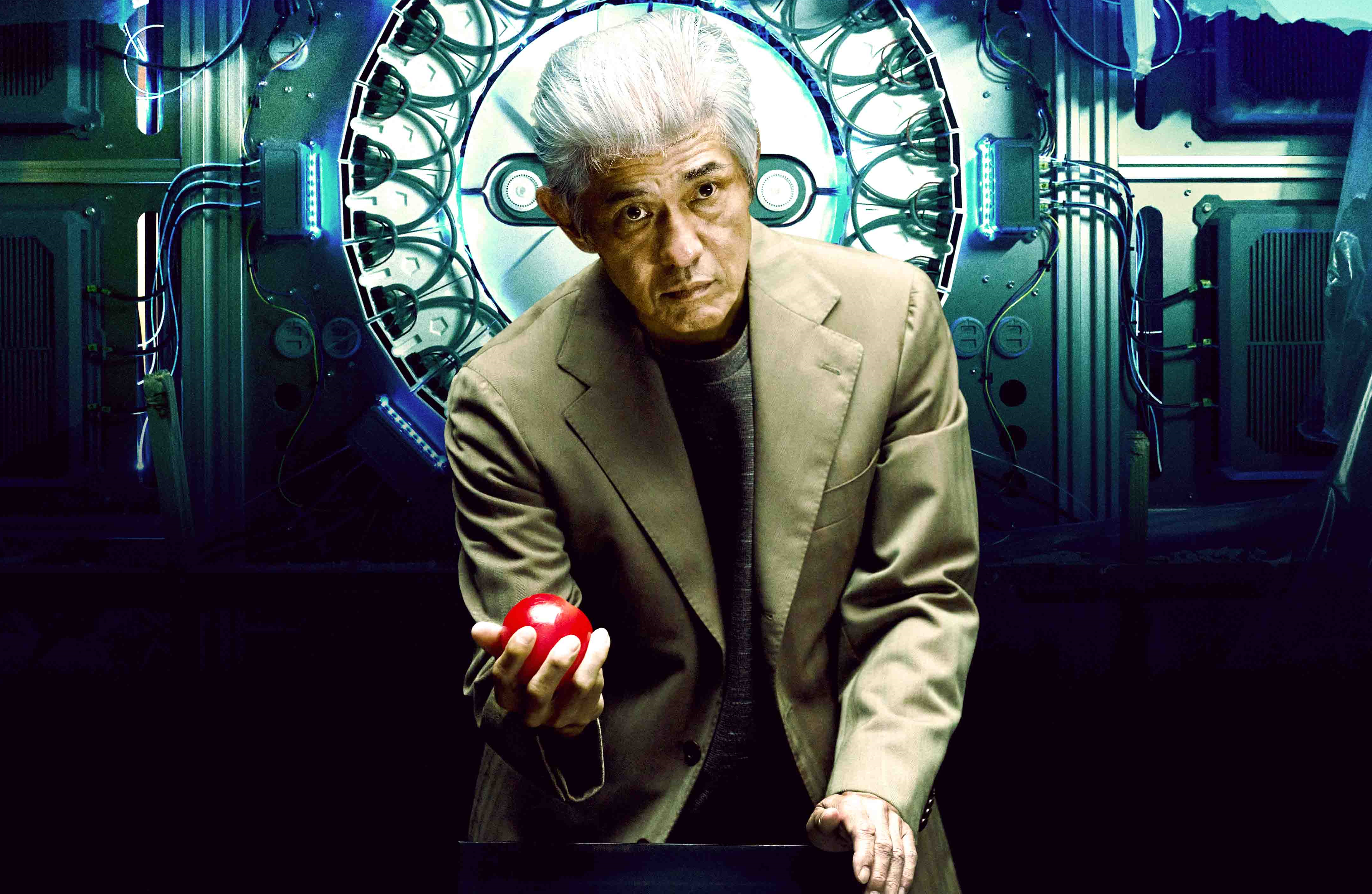 佐藤浩市在電影版《名偵探神助理:黃金螺旋之謎》是新登場角色。(天馬行空提供)