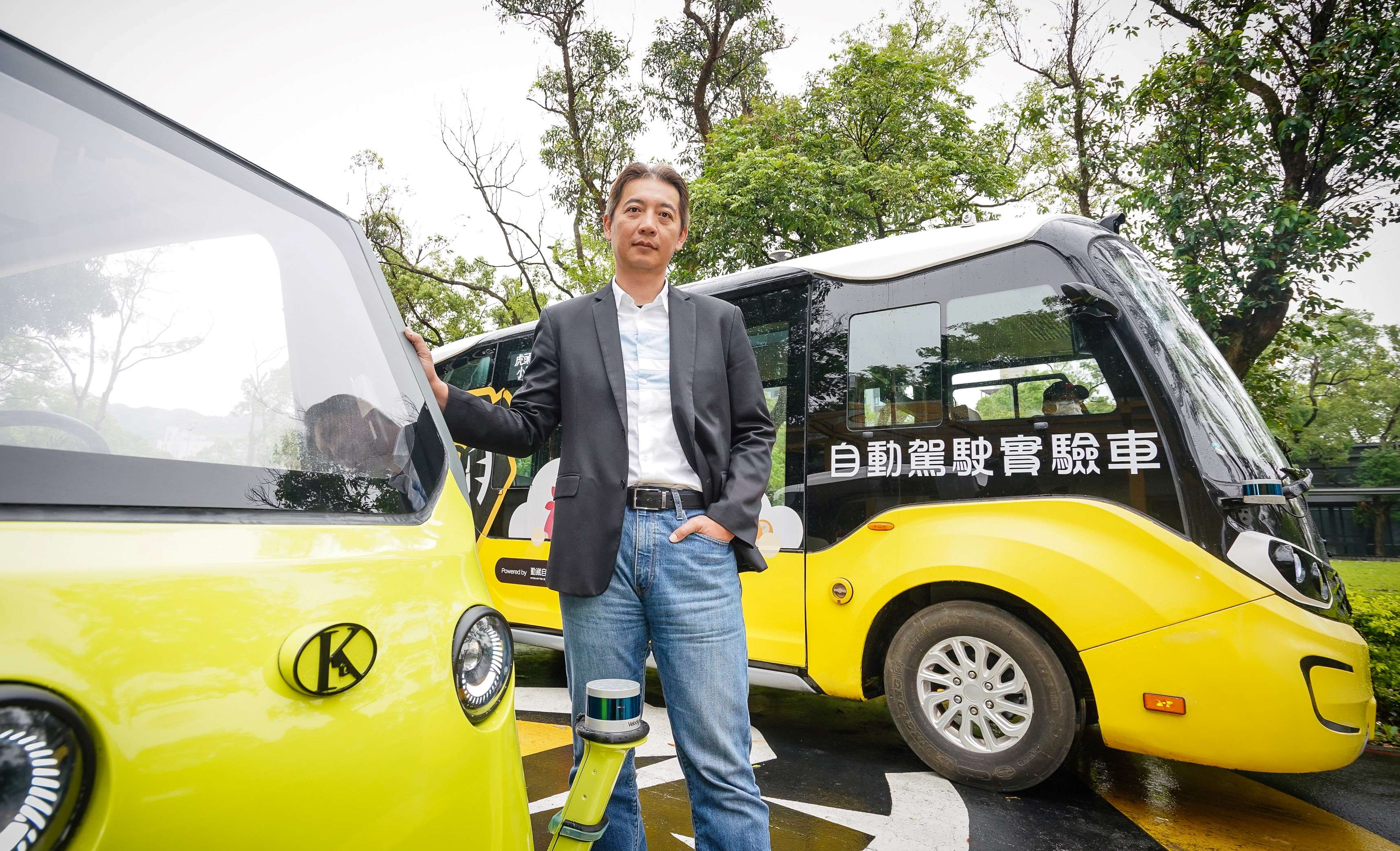 台灣圖資霸主勤崴國際與許多世界龍頭公司都有合作，黃晟中領軍開發的自駕平台高精地圖，聯手的即是近來在全世界颳起旋風的AI王NVIDIA。