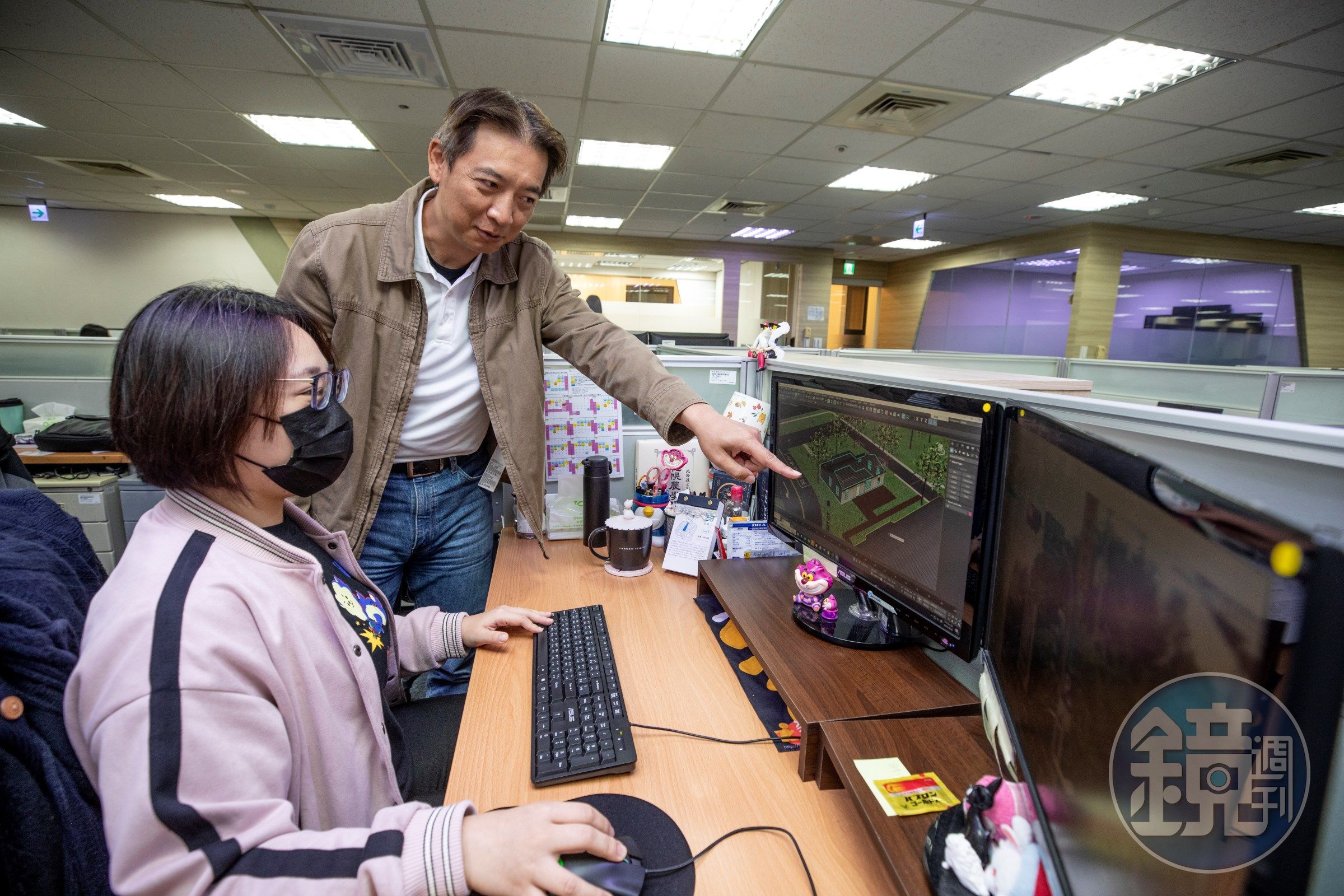 黃晟中很重視團隊合作，一個人一開始或許可以走得快，但有一群人合作才能走得遠。