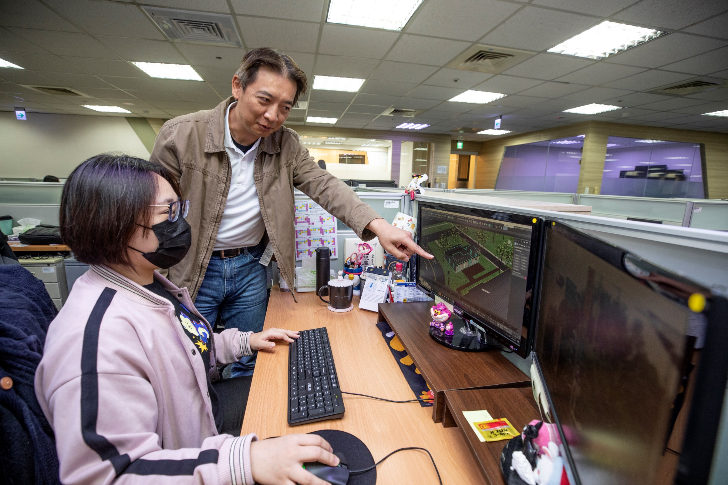 黃晟中很重視團隊合作,一個人一開始或許可以走得快,但有一群人合作才能走得遠。