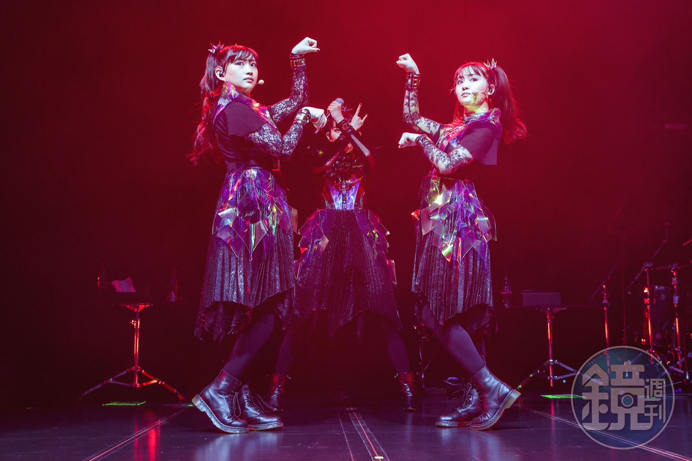 「BABYMETAL」演唱會台灣場是亞洲巡演的倒數第二站。(iMe提供)