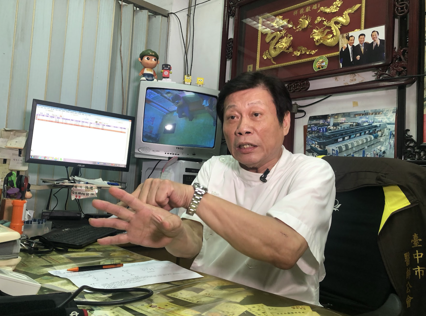 高大成說明賴生傷勢不合理之處。（資料照）